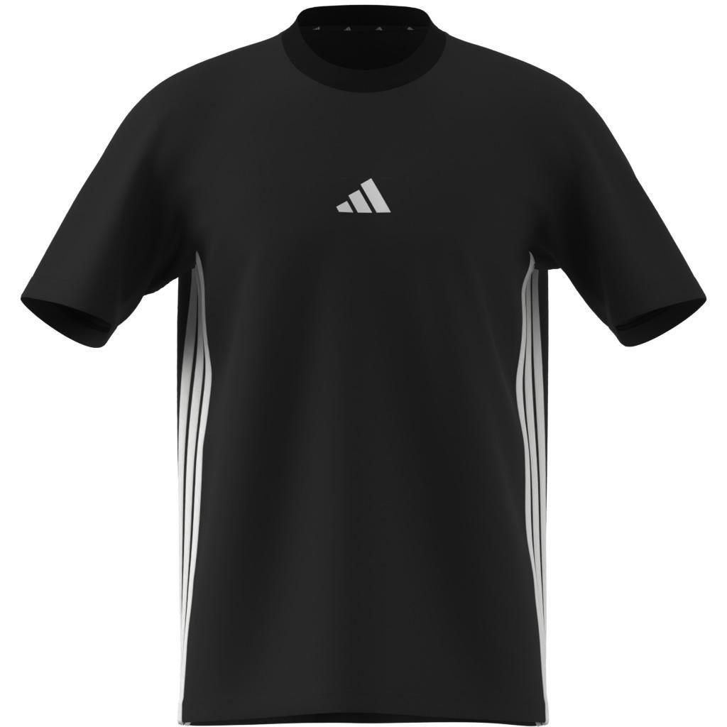 Essentials 3-Stripes Single Jersey T-Shirt, Black, , large image number 14