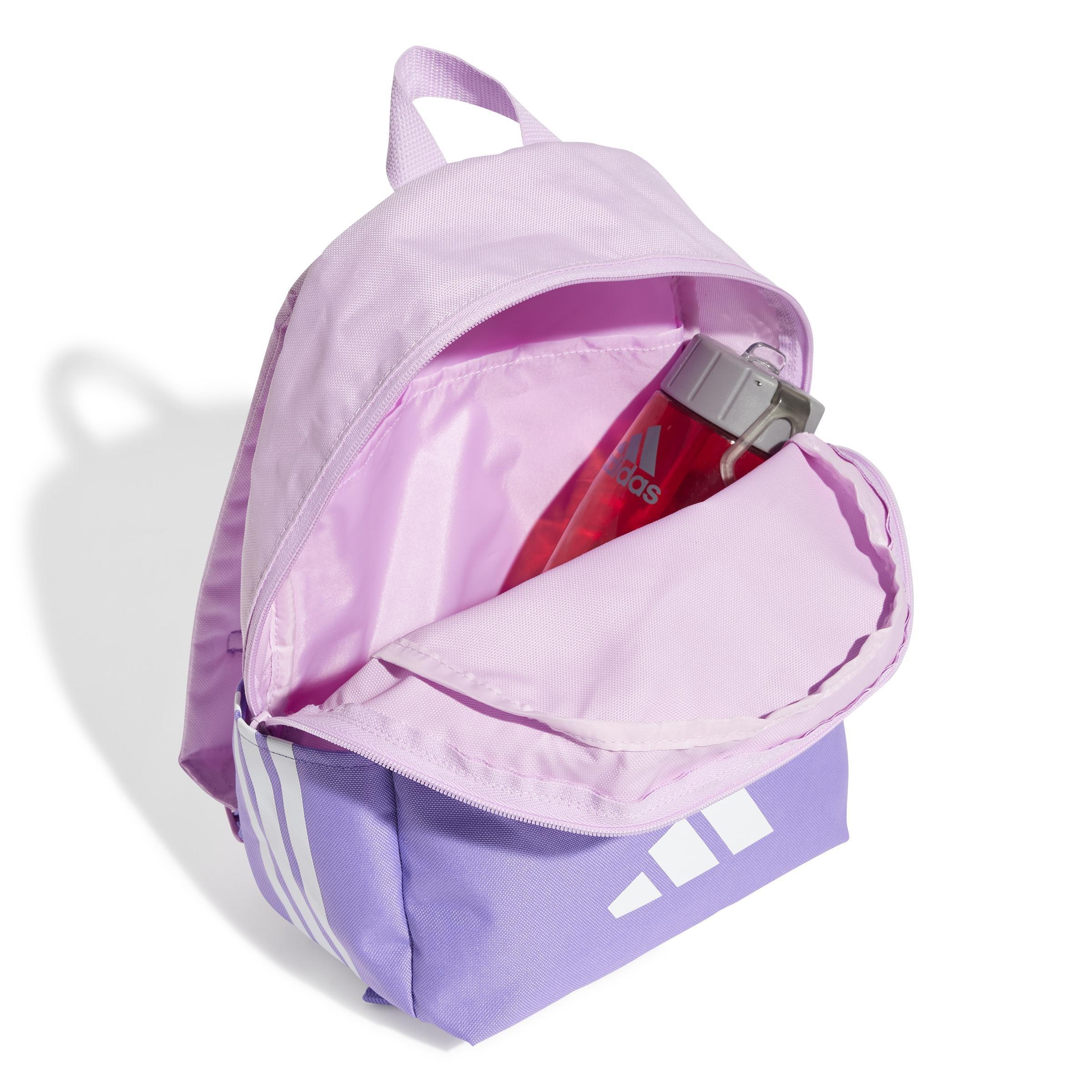 Unisex Kids Logo Backpack, Purple, A701_ONE, large image number 1