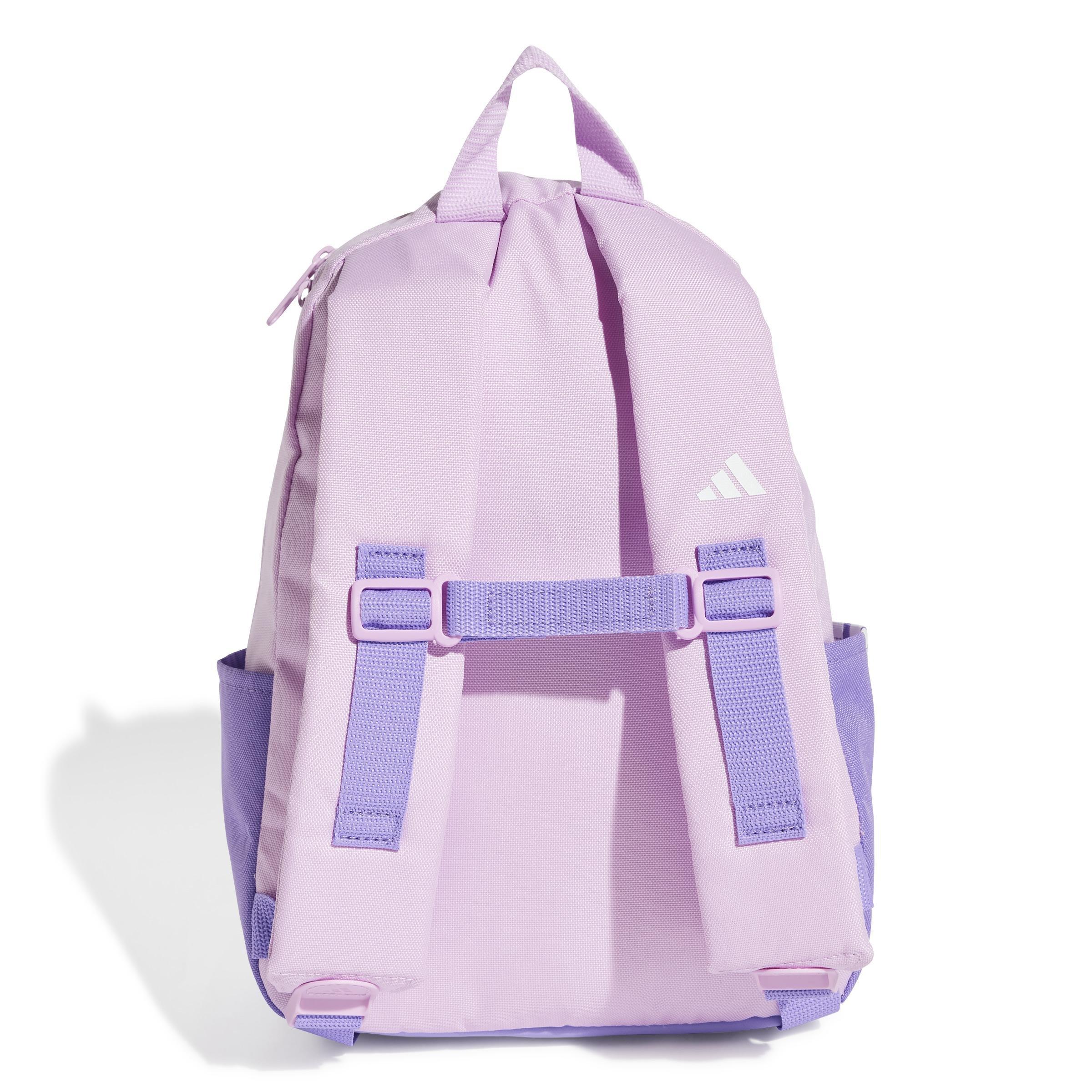 Unisex Kids Logo Backpack, Purple, A701_ONE, large image number 3