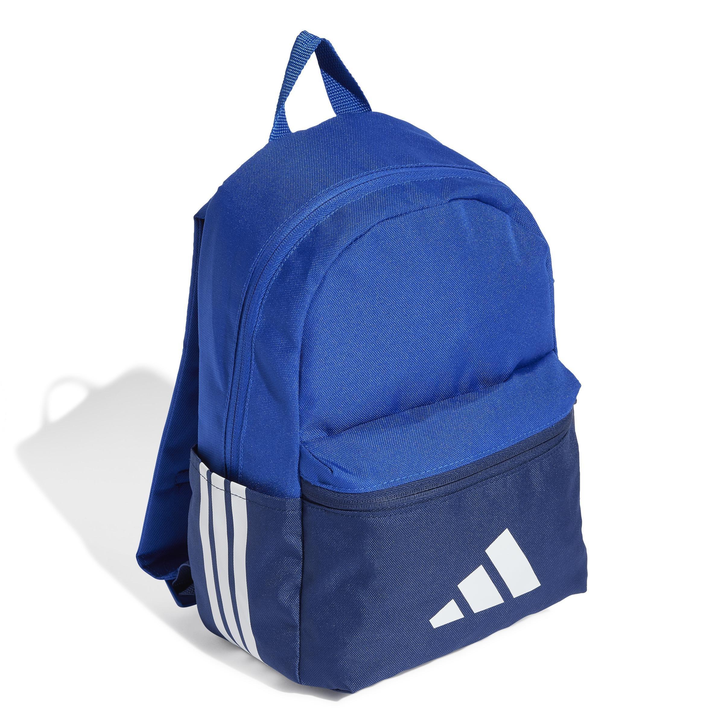 Unisex Kids Logo Backpack, Blue, A701_ONE, large image number 1