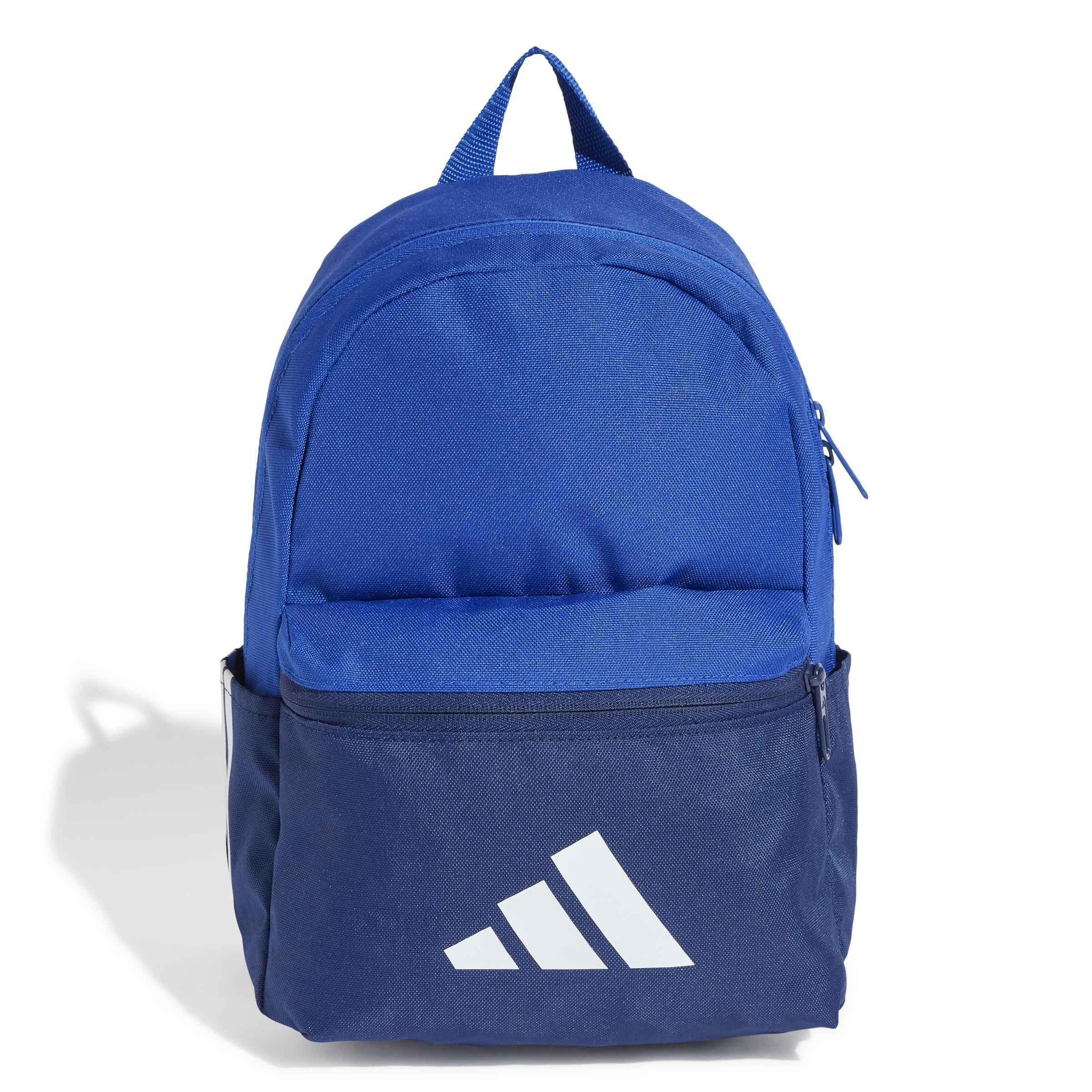 Unisex Kids Logo Backpack, Blue, A701_ONE, large image number 2