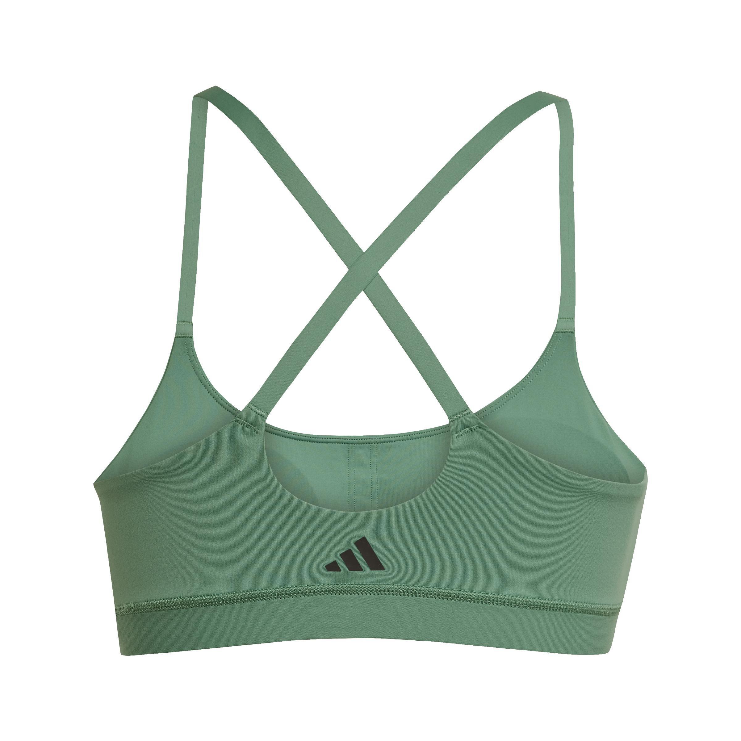 All Me Light Support Bra, Green, , large image number 1