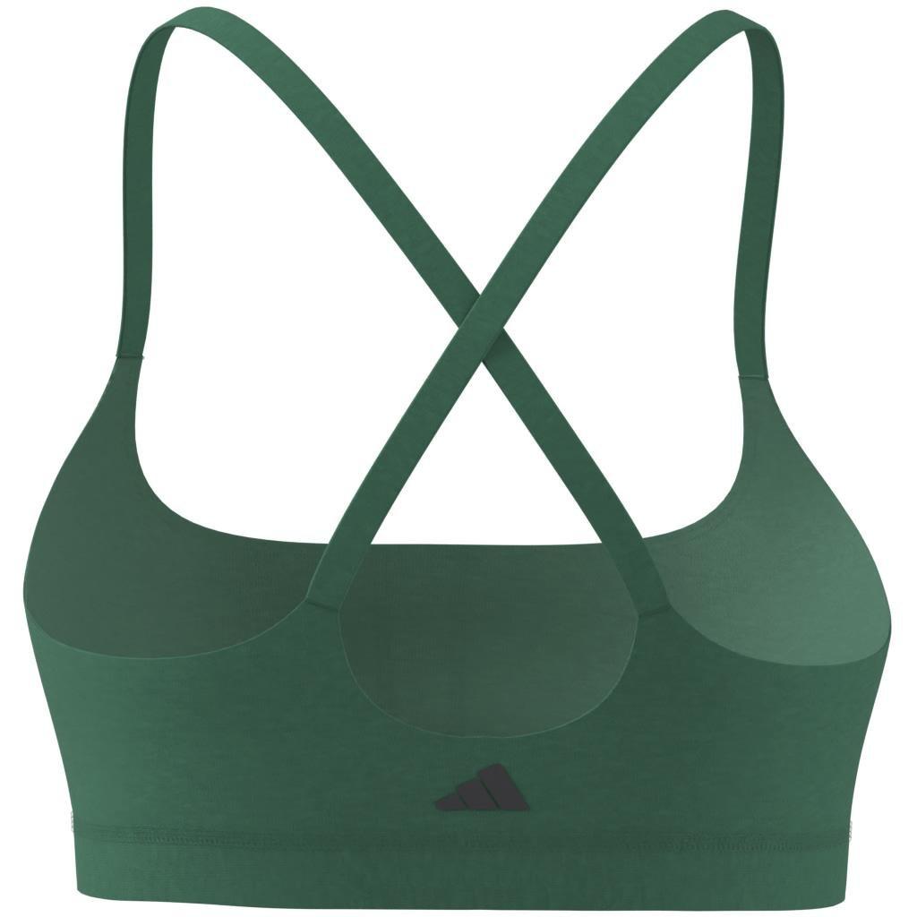 All Me Light Support Bra, Green, , large image number 9