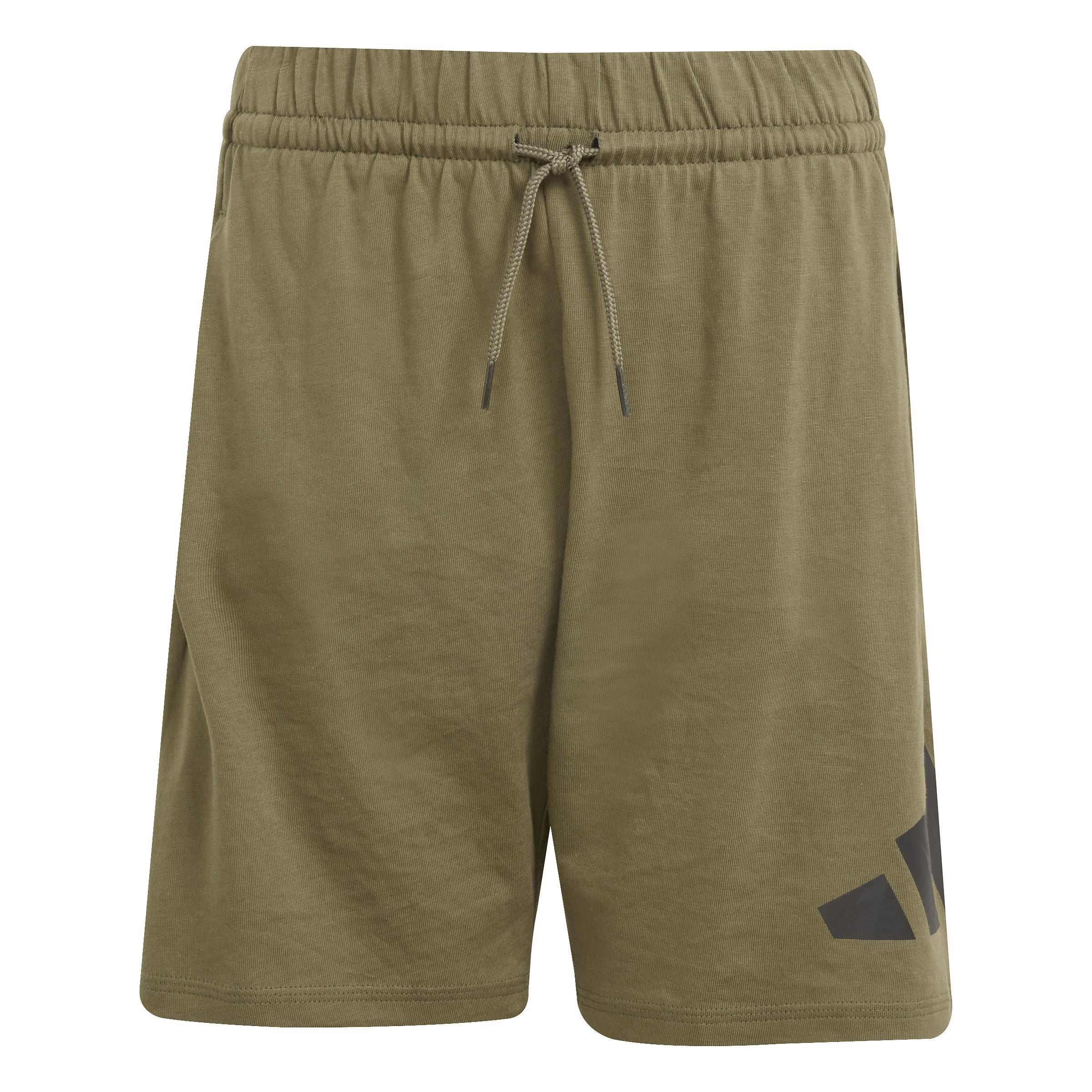 Unisex Kids Essentials Shorts, Green, , large image number 0