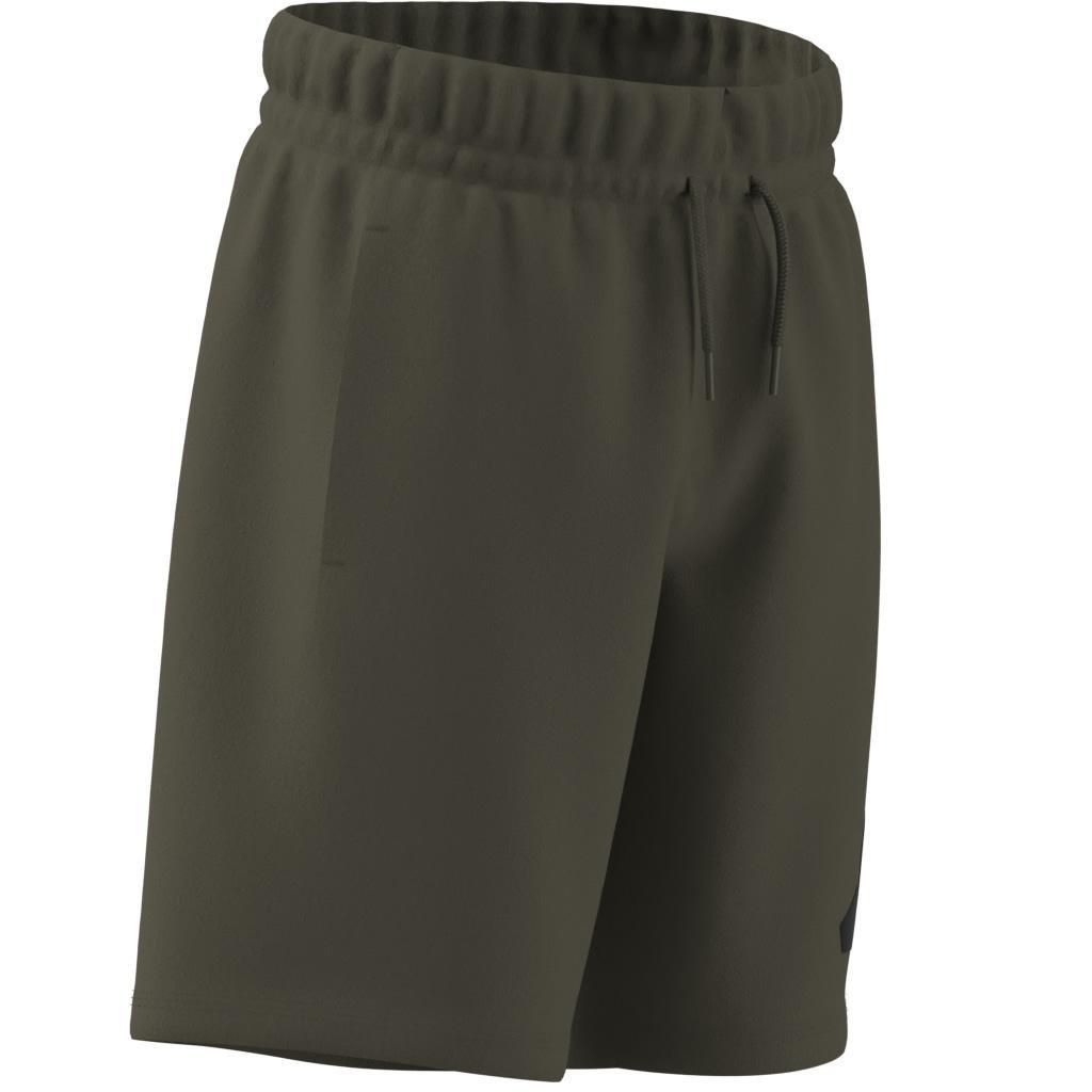 Unisex Kids Essentials Shorts, Green, , large image number 11