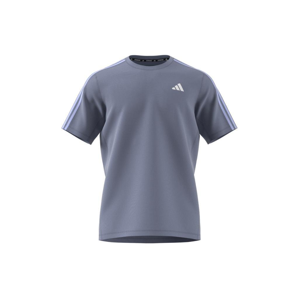 Own the Run 3-Stripes T-Shirt, Purple, A701_ONE, large image number 7