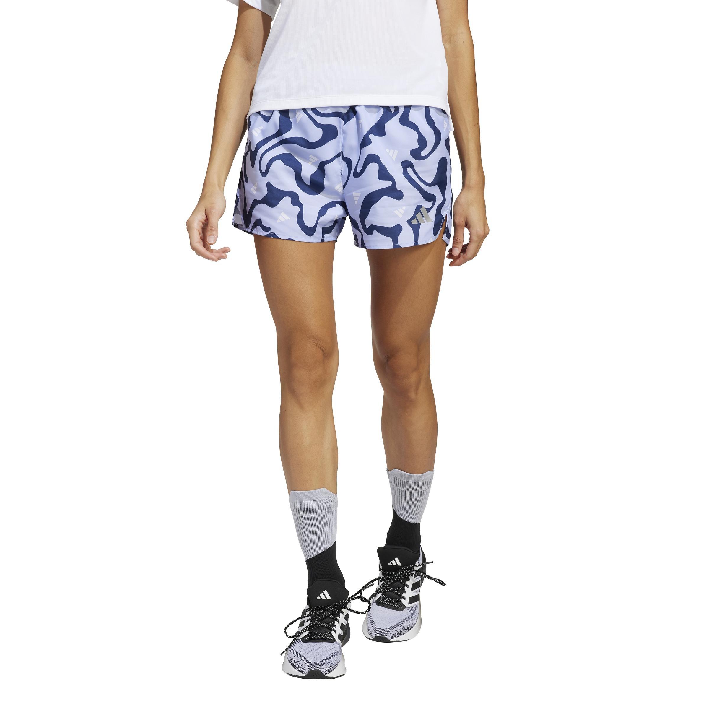 Run It Brand Love Shorts, Purple, A701_ONE, large image number 7
