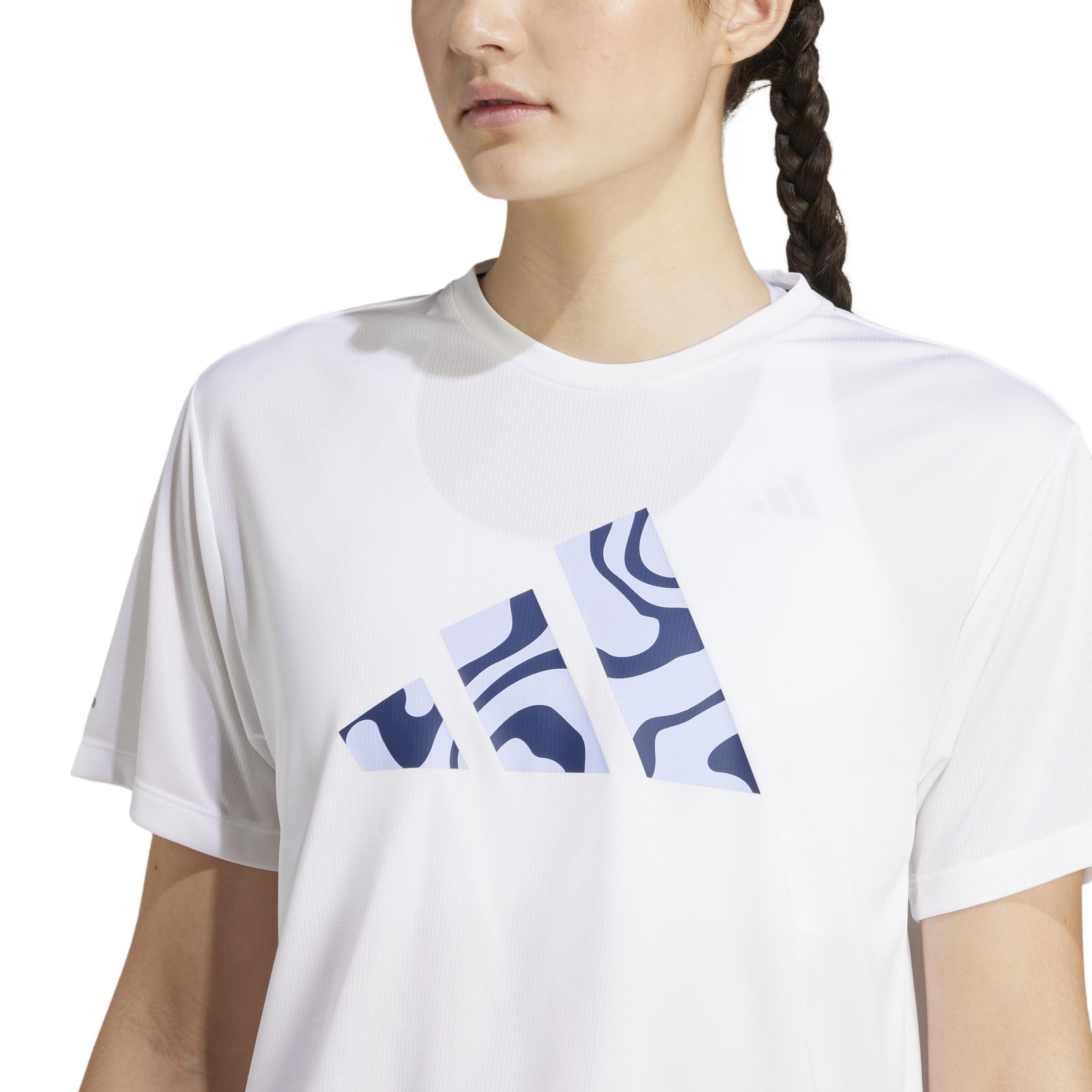 Run It Brand Love T-Shirt, White, A701_ONE, large image number 3