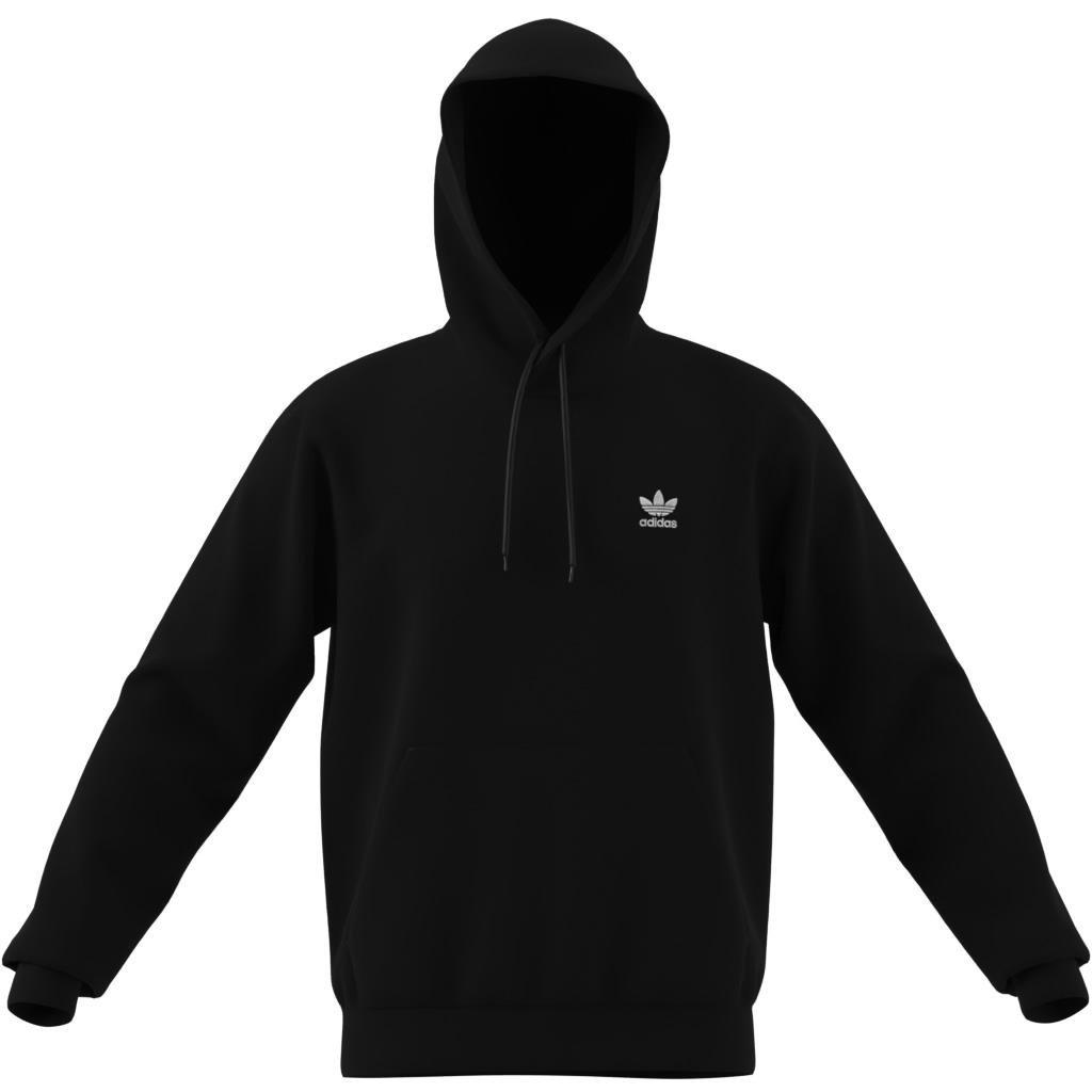 Trefoil Essentials Hoodie French Terry, Black, A701_ONE, large image number 5