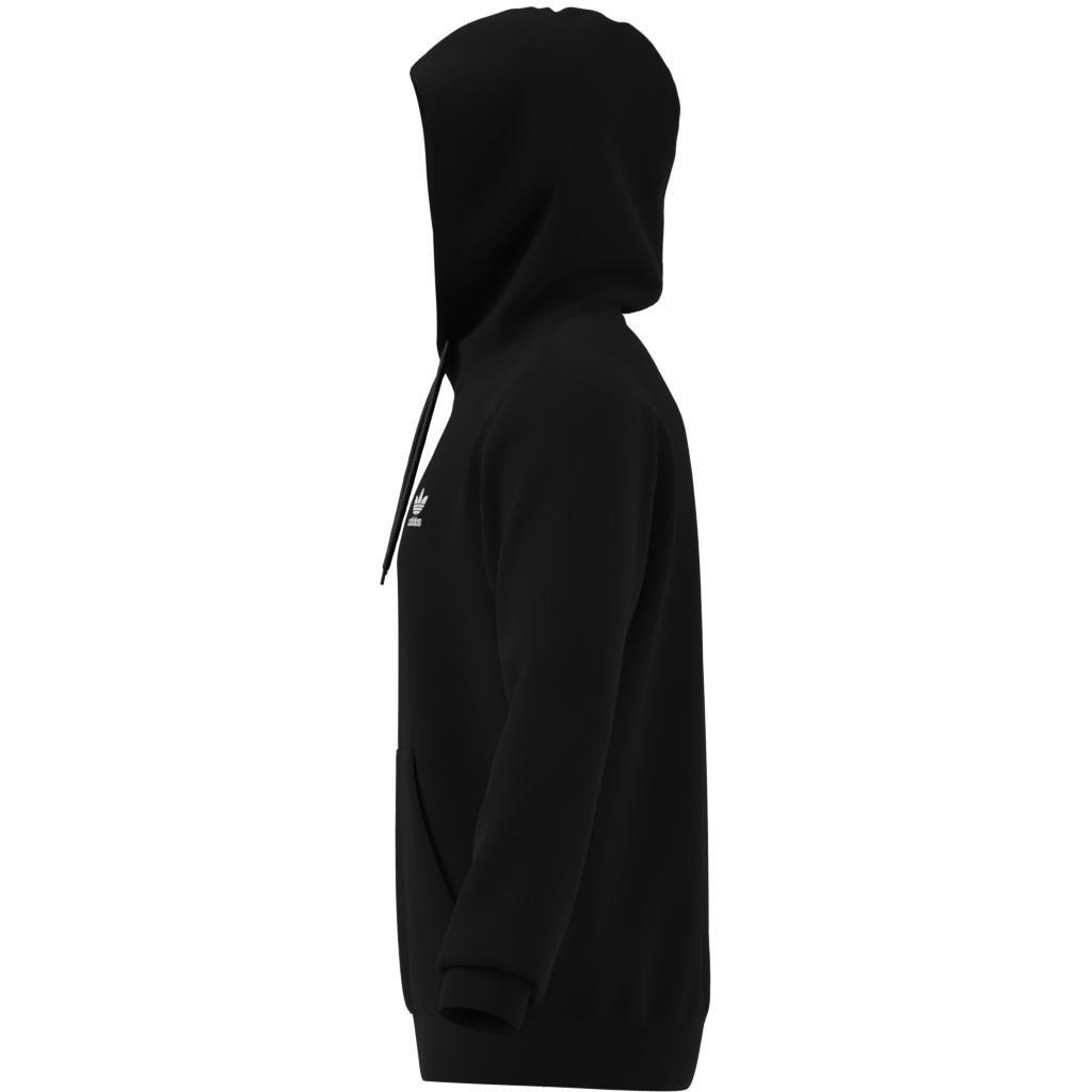 Trefoil Essentials Hoodie French Terry, Black, A701_ONE, large image number 12