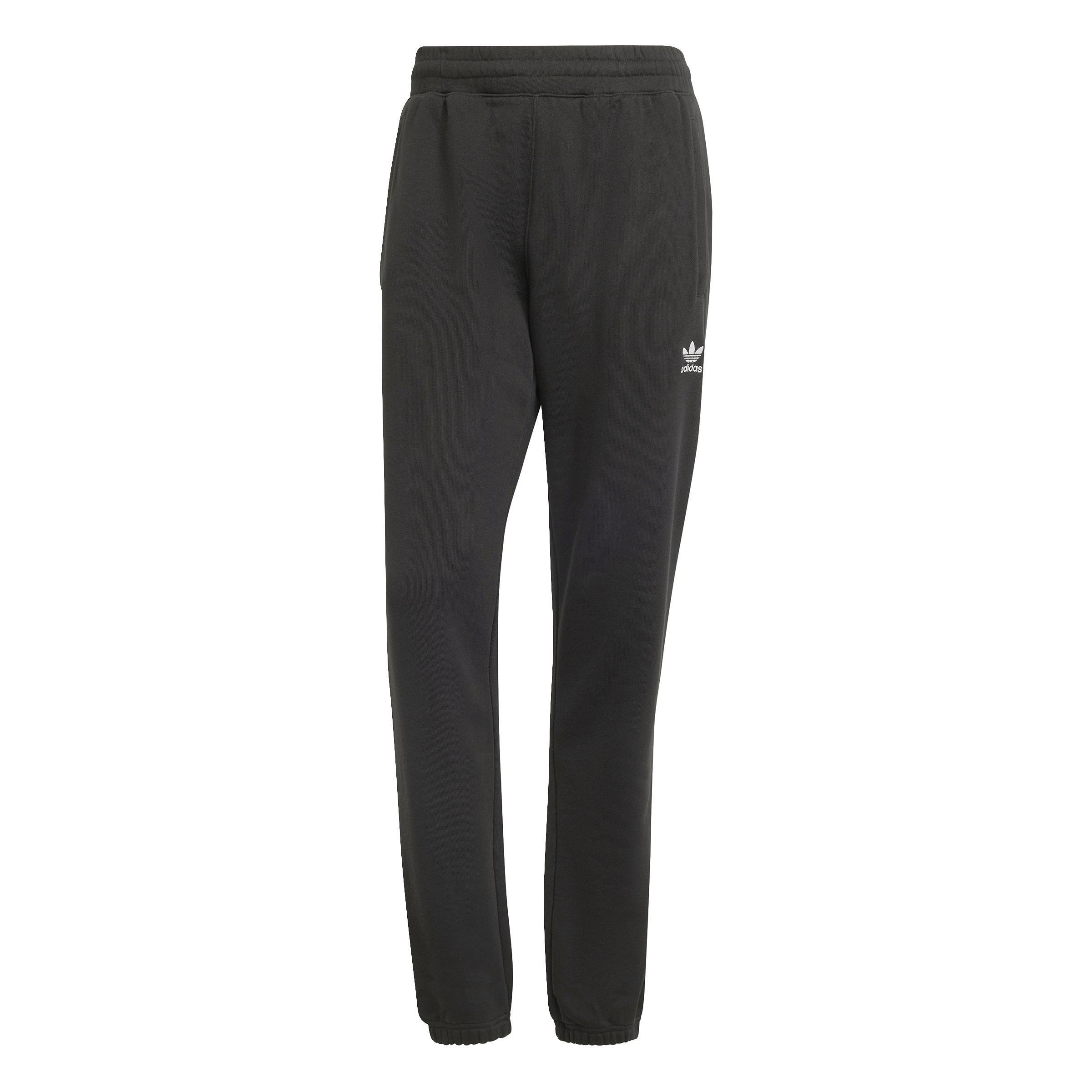 Trefoil Essentials French Terry Joggers, Black, A701_ONE, large image number 1