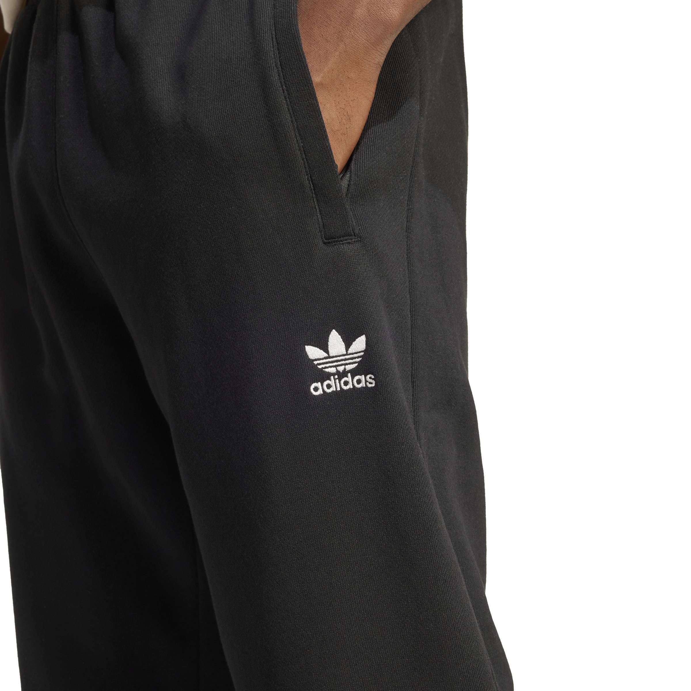 Trefoil Essentials French Terry Joggers, Black, , large image number 3