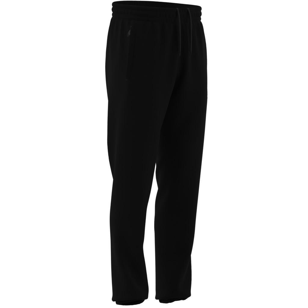 Trefoil Essentials French Terry Joggers, Black, A701_ONE, large image number 7