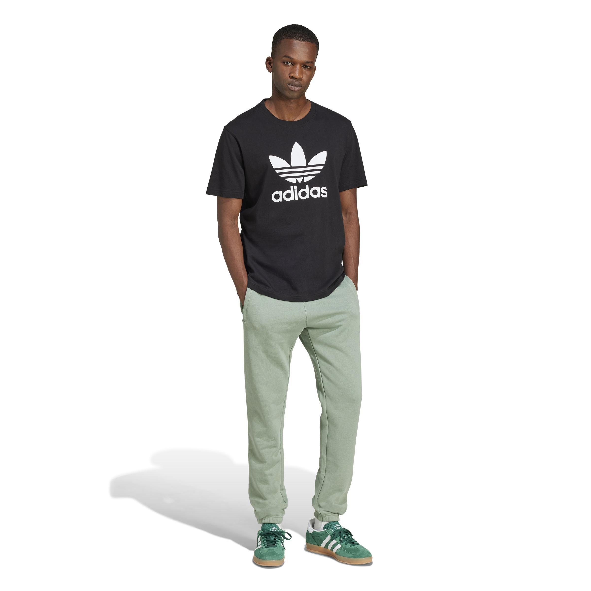 Trefoil Essentials French Terry Joggers, Green, , large image number 5