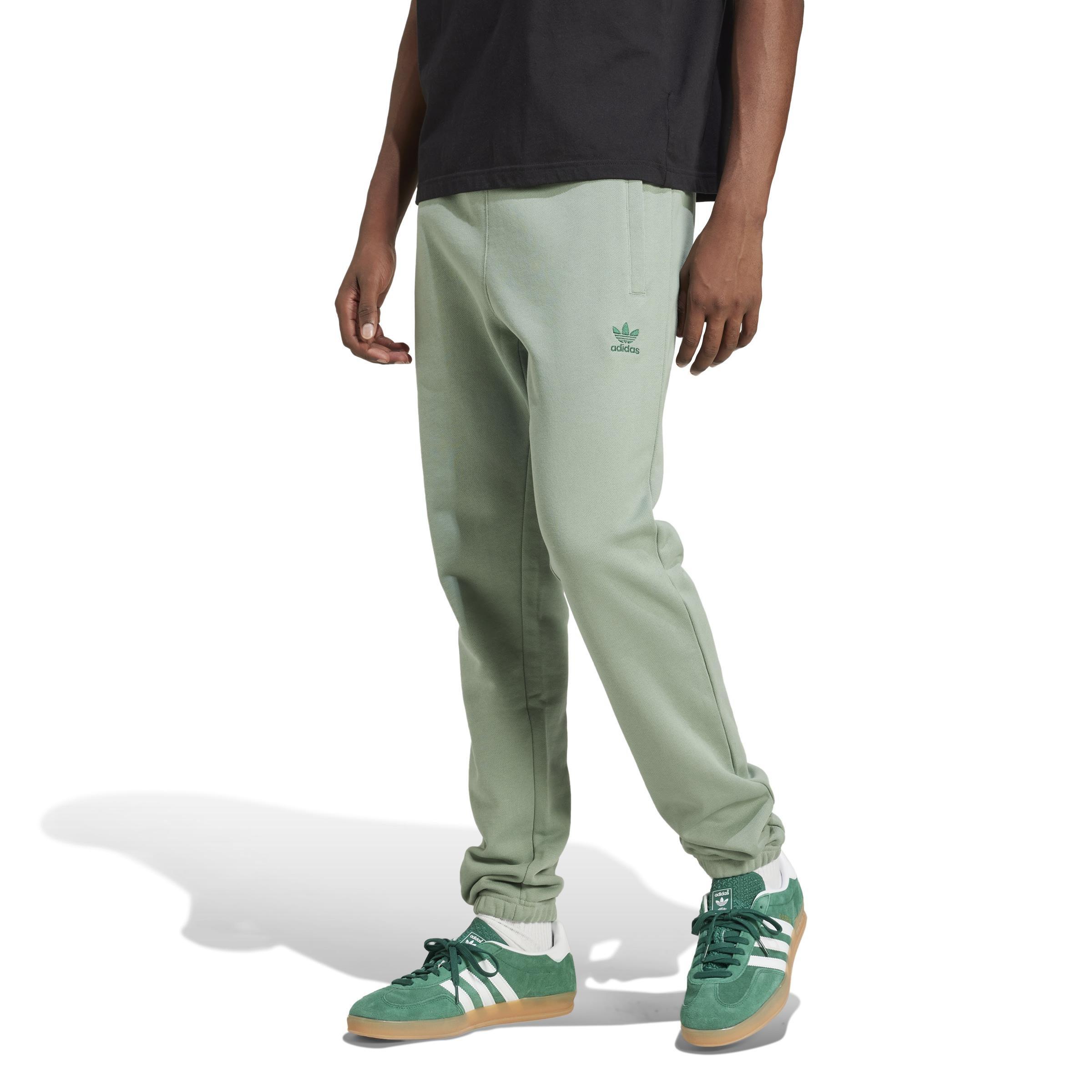 Trefoil Essentials French Terry Joggers, Green, A701_ONE, large image number 6