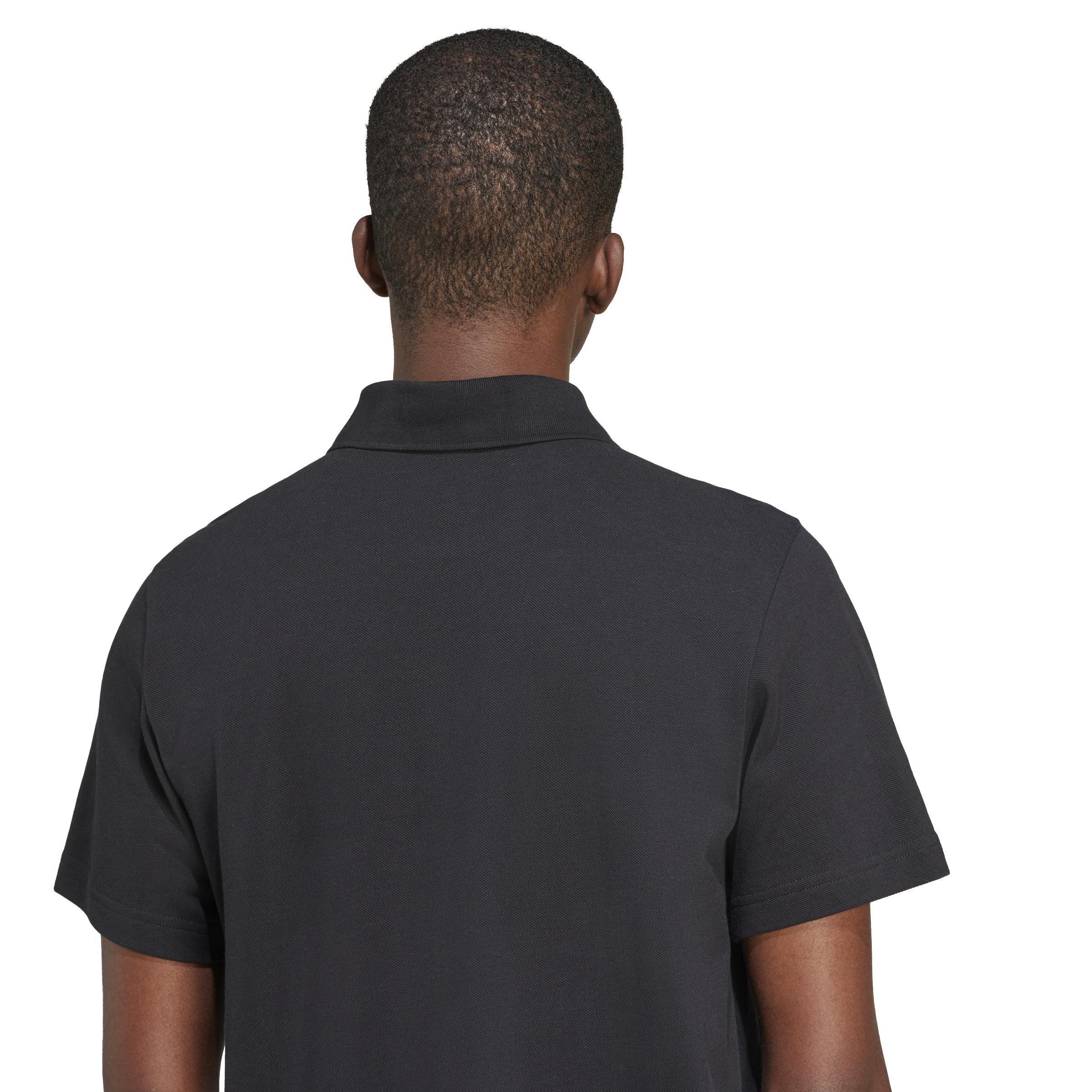 Trefoilo Essentials Polo Tee, Black, A701_ONE, large image number 3