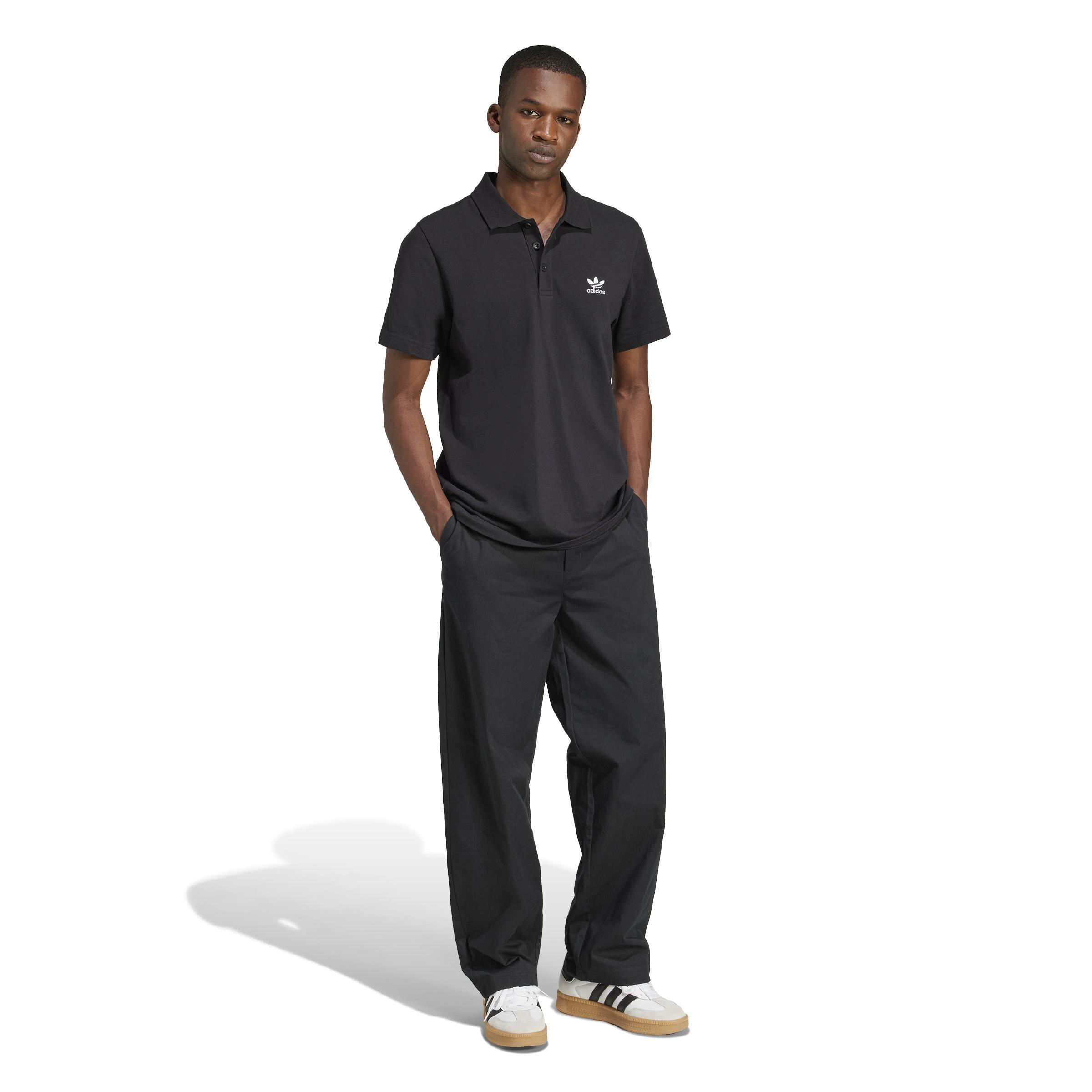 Trefoilo Essentials Polo Tee, Black, A701_ONE, large image number 5