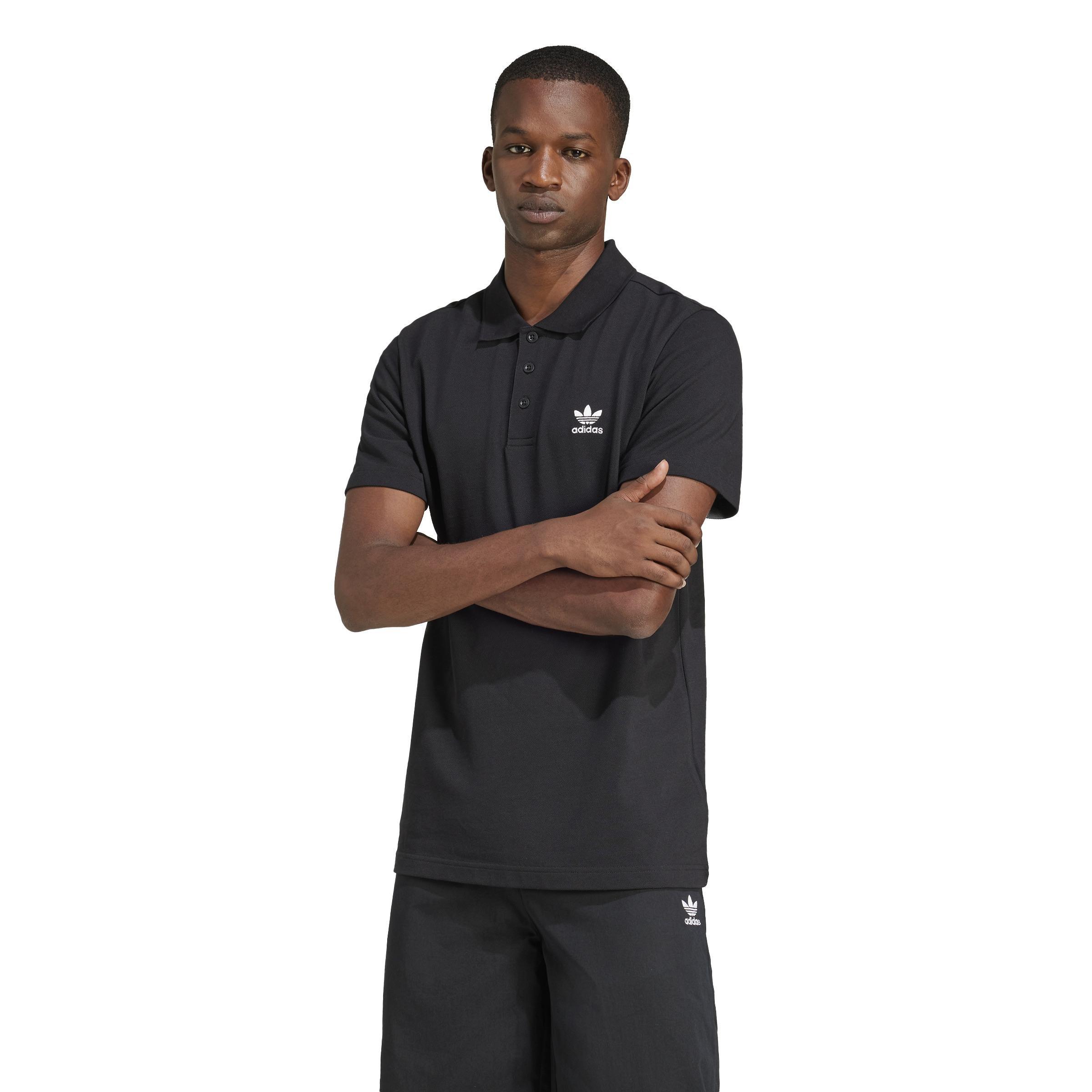 Trefoilo Essentials Polo Tee, Black, A701_ONE, large image number 8