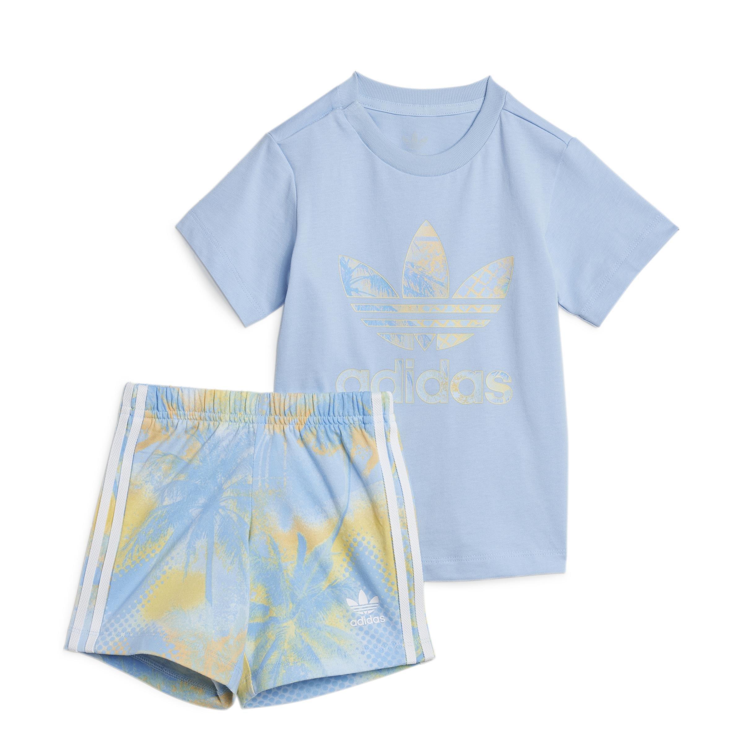 Unisex Short Tee Set, Blue, A701_ONE, large image number 0