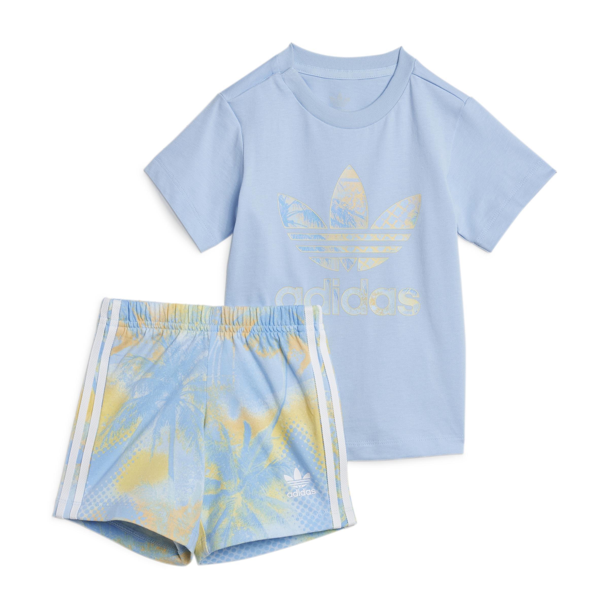 Unisex Short Tee Set, Blue, A701_ONE, large image number 1