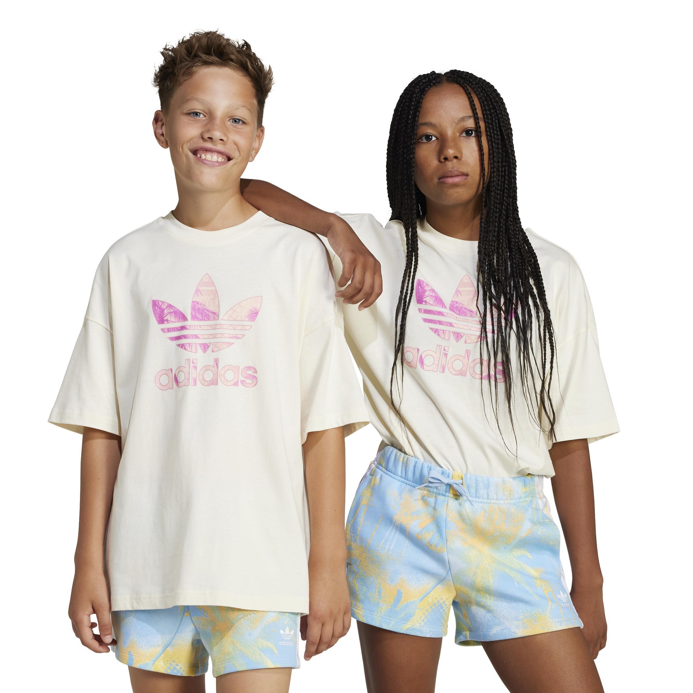 Unisex Kids T-Shirt, Beige, A701_ONE, large image number 7