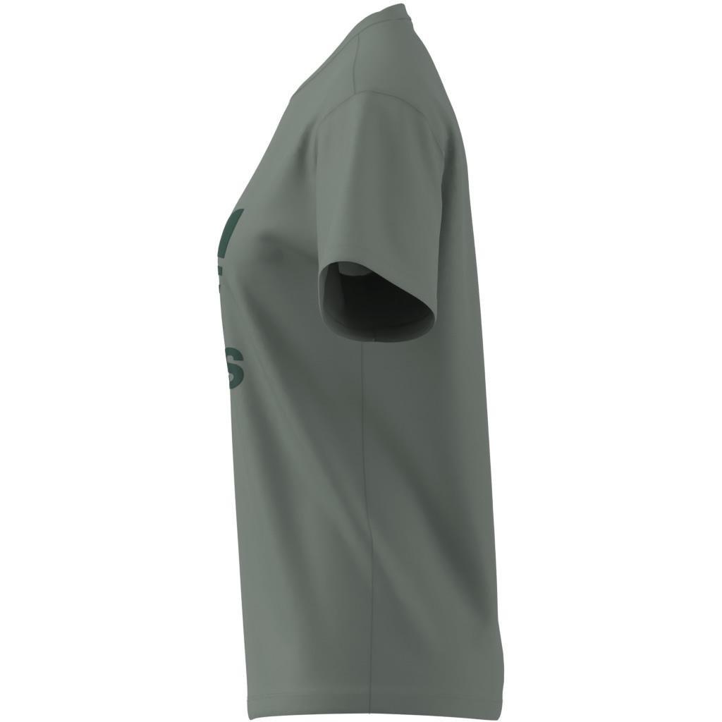 Trefoil Regular T-Shirt, Green, , large image number 12