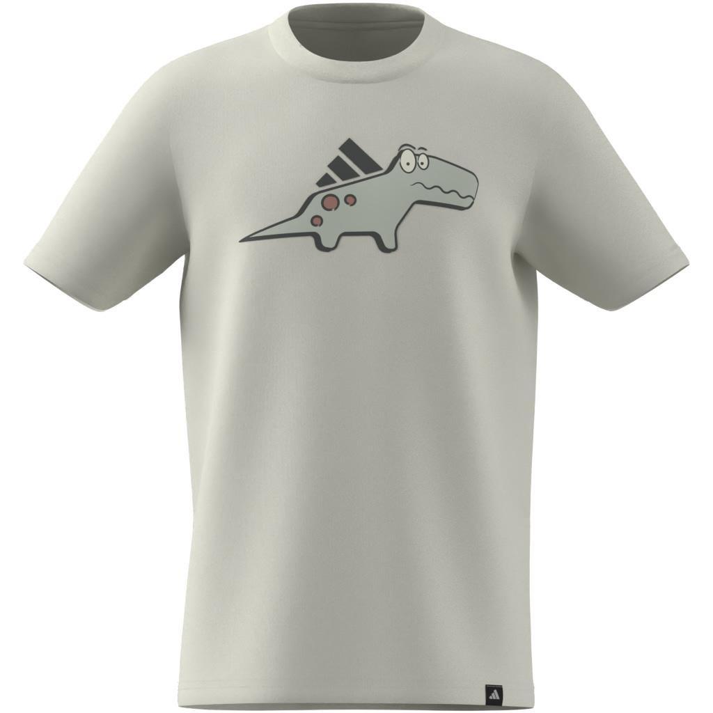 Unisex Adiraptor Graphic T-Shirt, White, , large image number 13