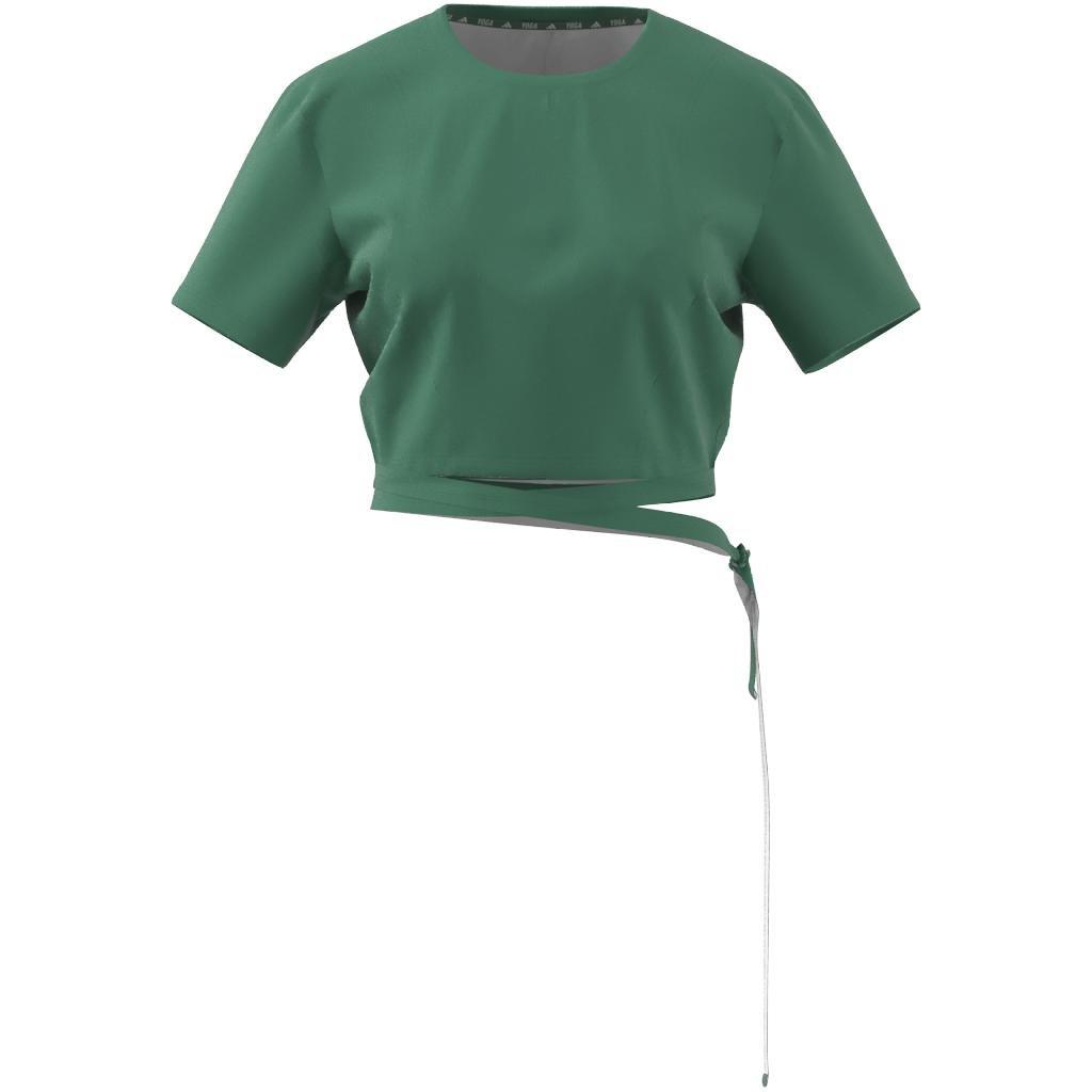 Yoga T-Shirt, Green, A701_ONE, large image number 5