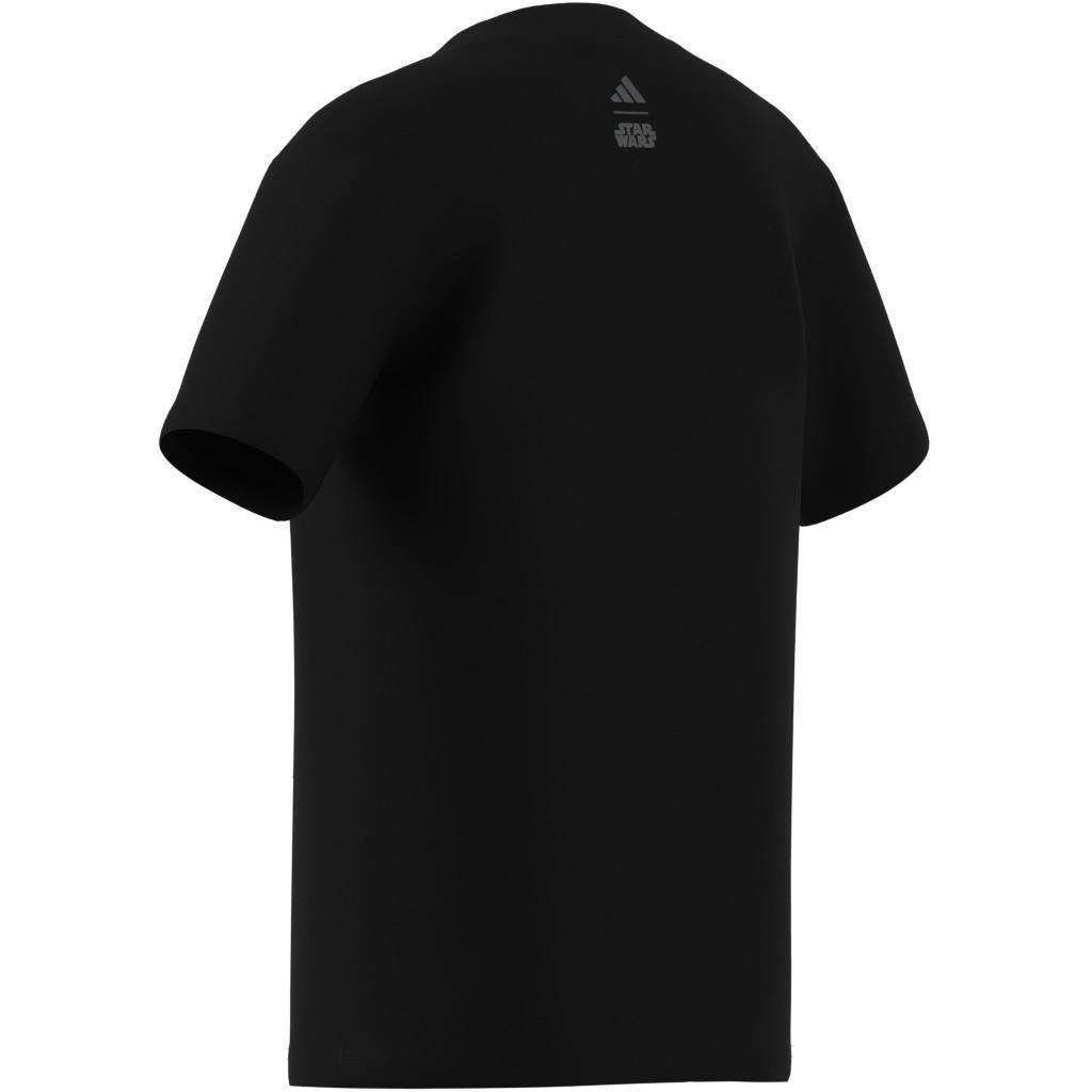 Unisex Kids adidas x Star Wars The Mandalorian™ Graphic T-Shirt, Black, , large image number 10