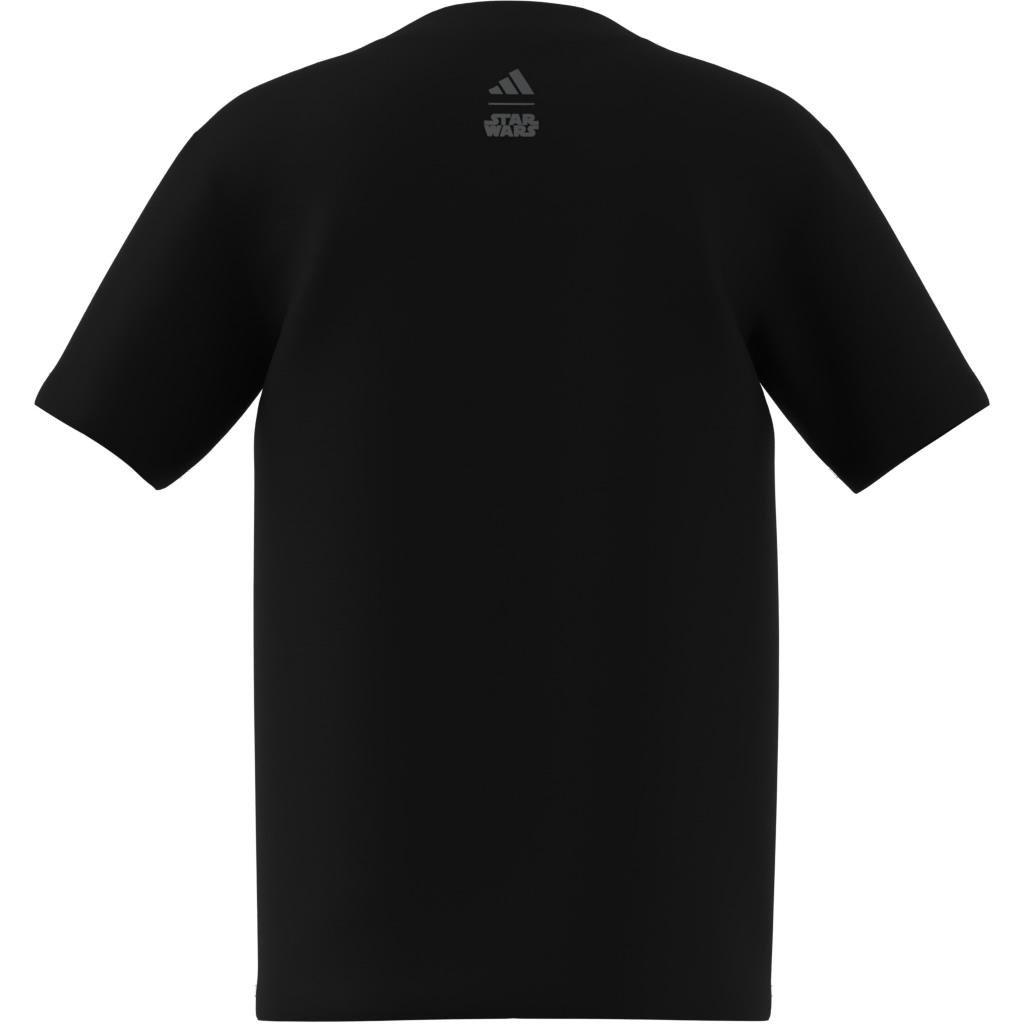 Unisex Kids adidas x Star Wars The Mandalorian™ Graphic T-Shirt, Black, , large image number 12