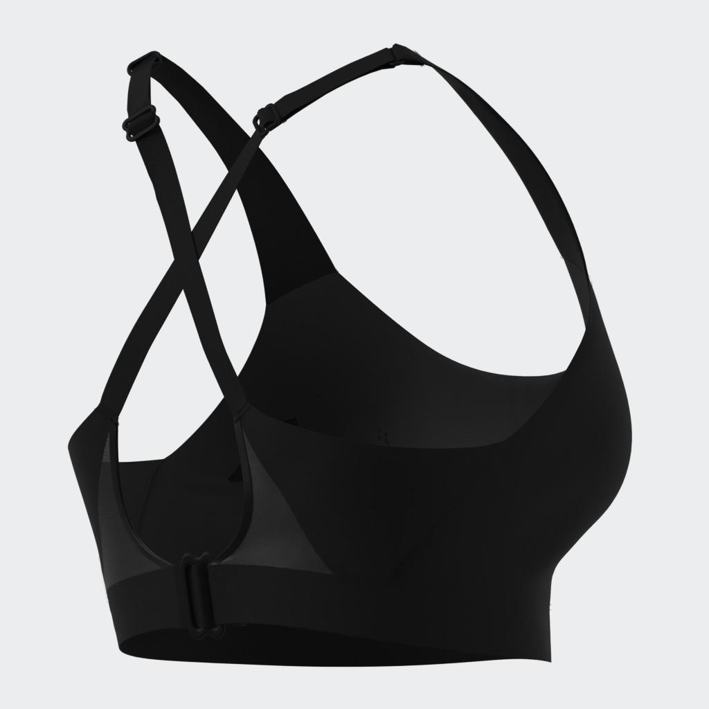 Ultimateadidas Run High-Support Bra, Black, A701_ONE, large image number 2