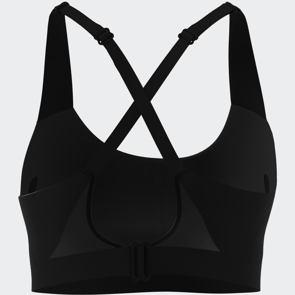 Ultimateadidas Run High-Support Bra, Black, A701_ONE, large image number 3
