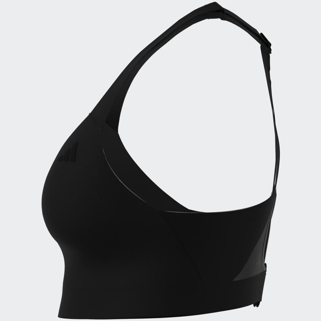 Ultimateadidas Run High-Support Bra, Black, A701_ONE, large image number 7