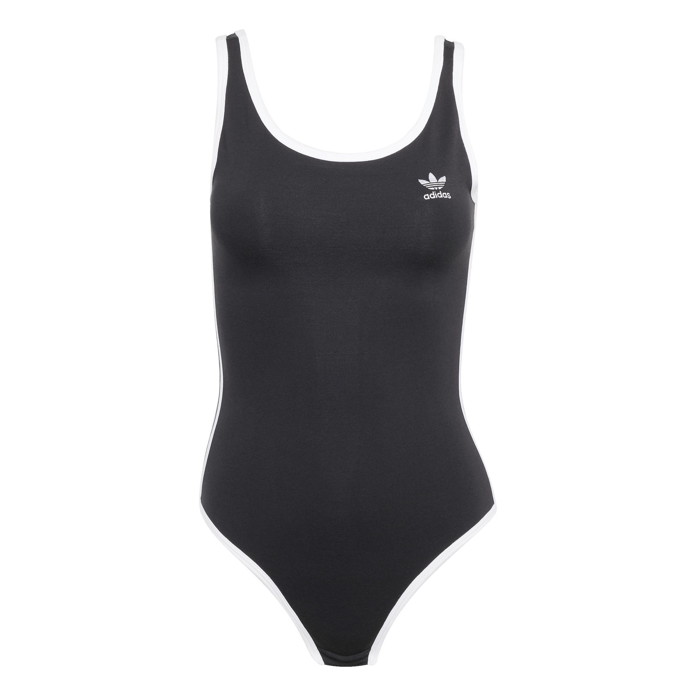 Adicolor 3-Stripes Bodysuit, Black, , large image number 0