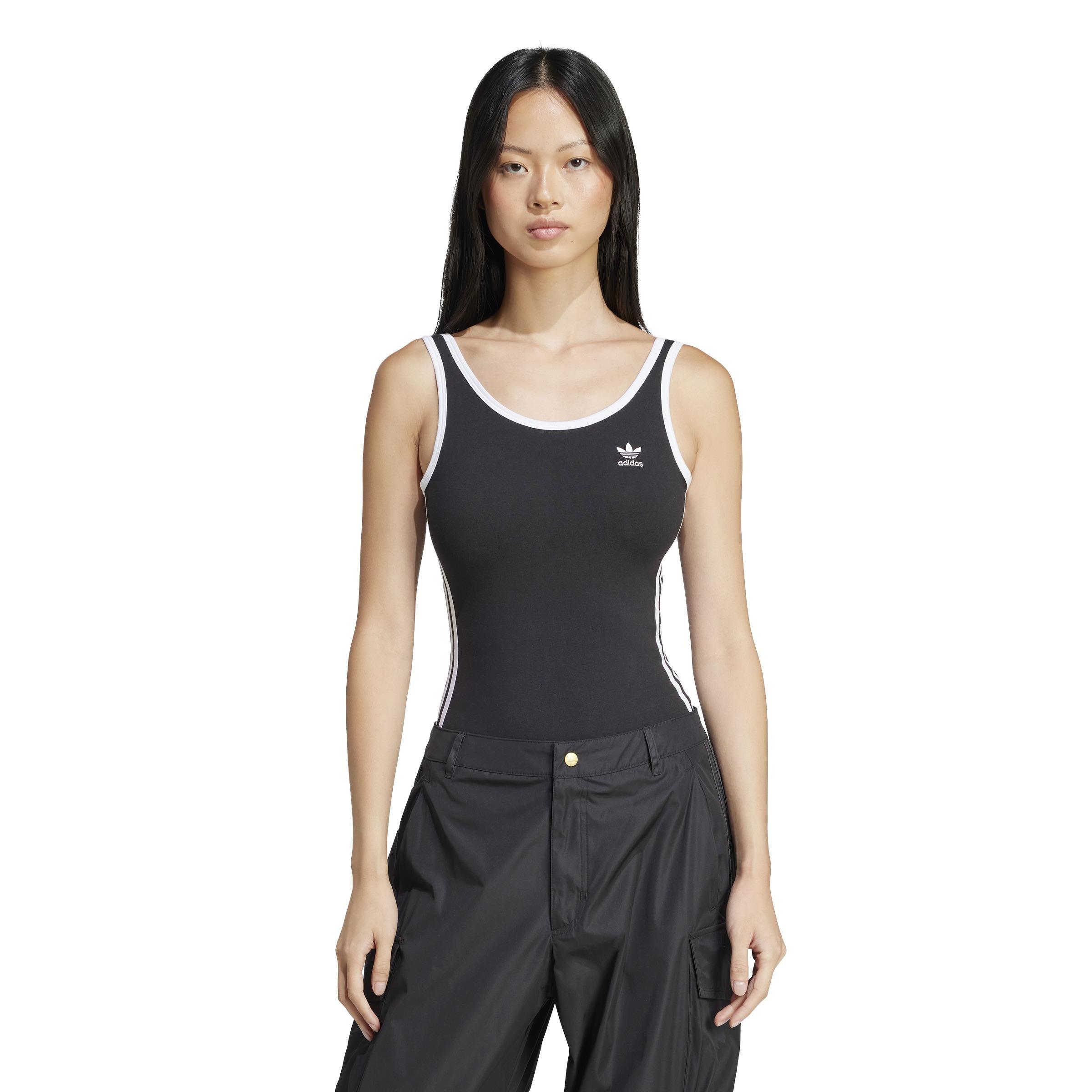 Adicolor 3-Stripes Bodysuit, Black, , large image number 6
