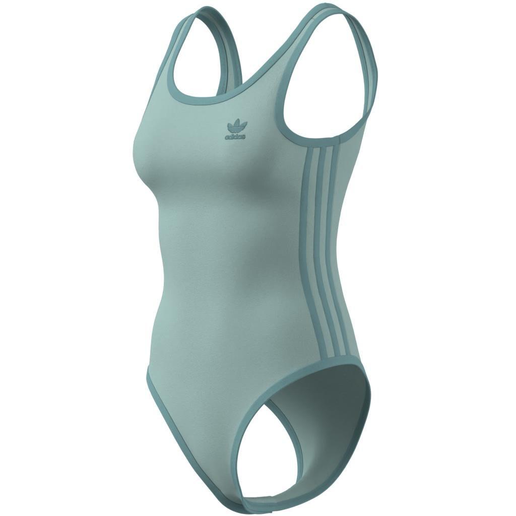 Adicolor 3-Stripes Bodysuit, Turquoise, A701_ONE, large image number 4