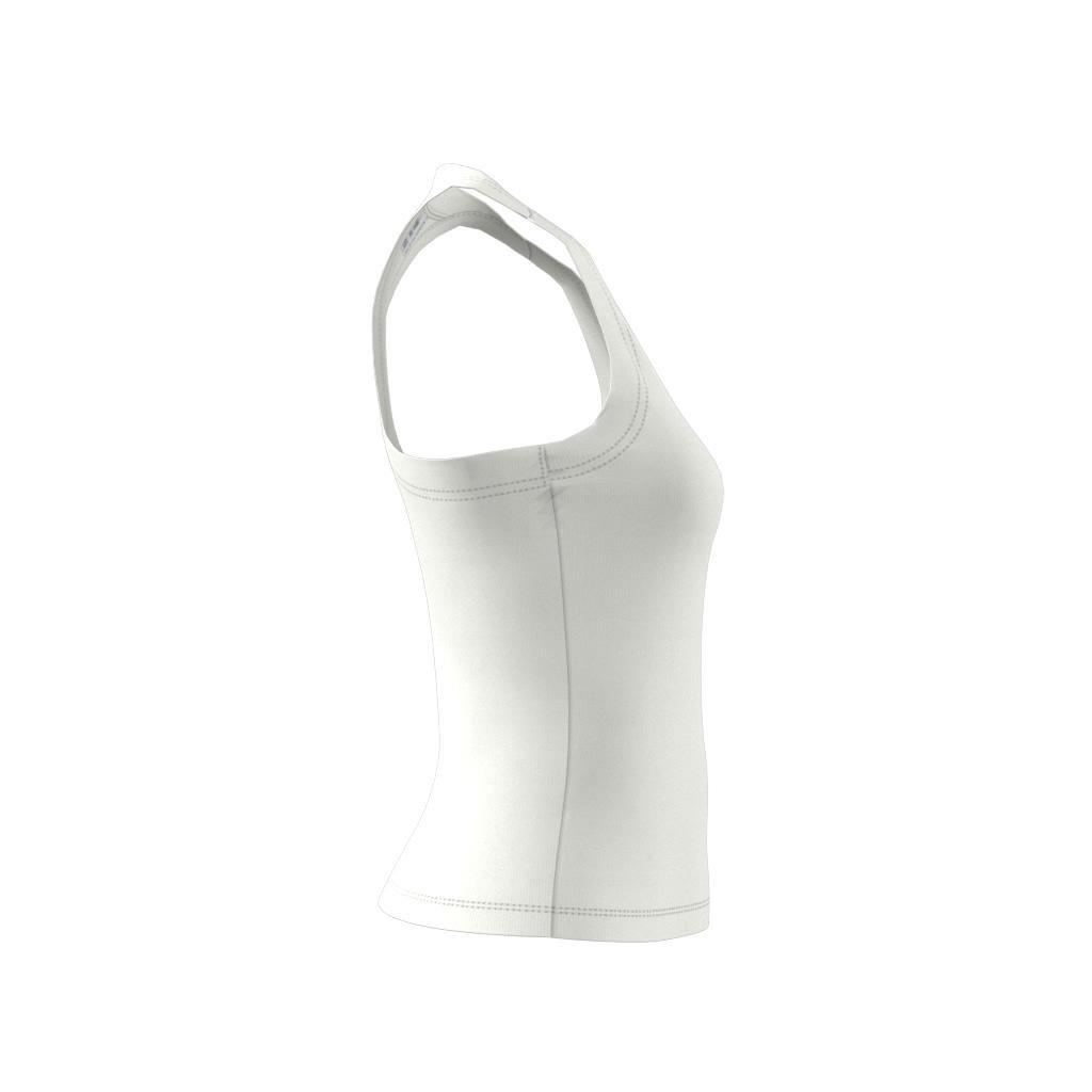 Premium Essentials Tank Top, White, A701_ONE, large image number 5