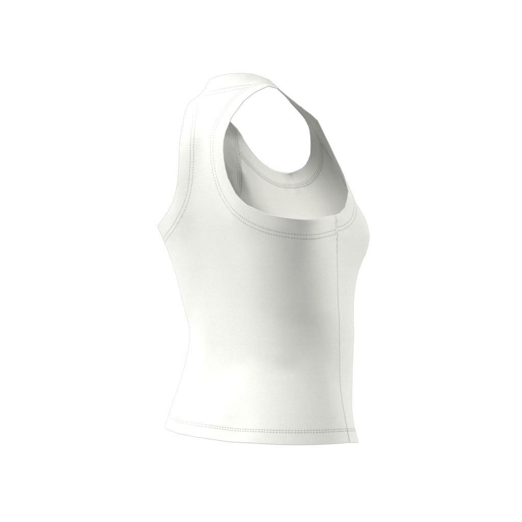 Premium Essentials Tank Top, White, A701_ONE, large image number 9