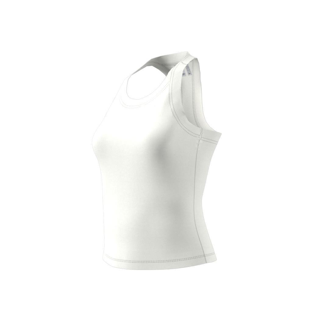 Premium Essentials Tank Top, White, A701_ONE, large image number 11