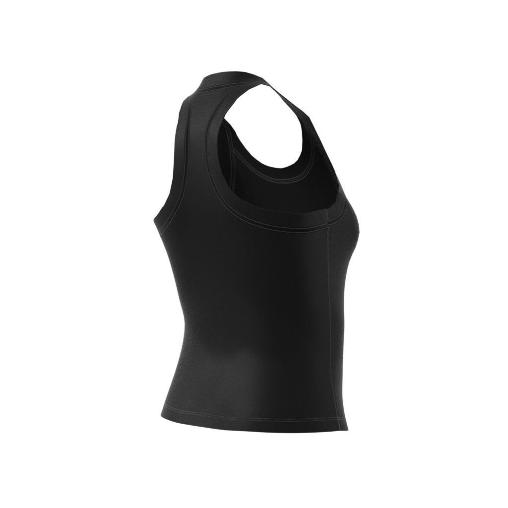 Premium Essentials Tank Top, Black, A701_ONE, large image number 10