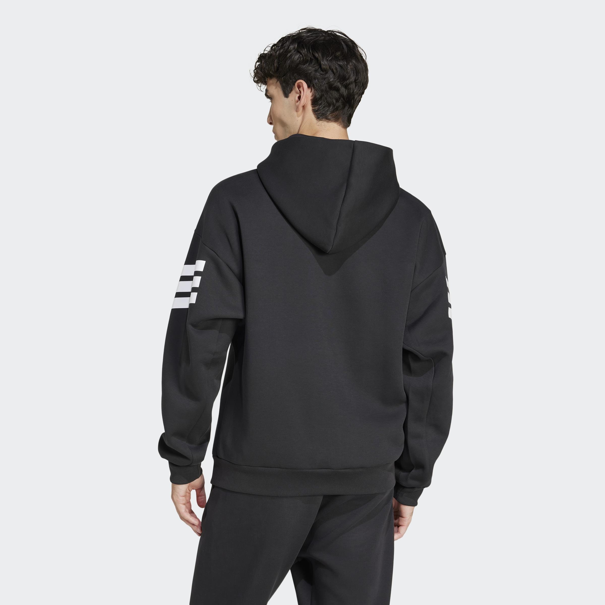 Future Icons 3-Stripes Full-Zip Hoodie, Black, A701_ONE, medium