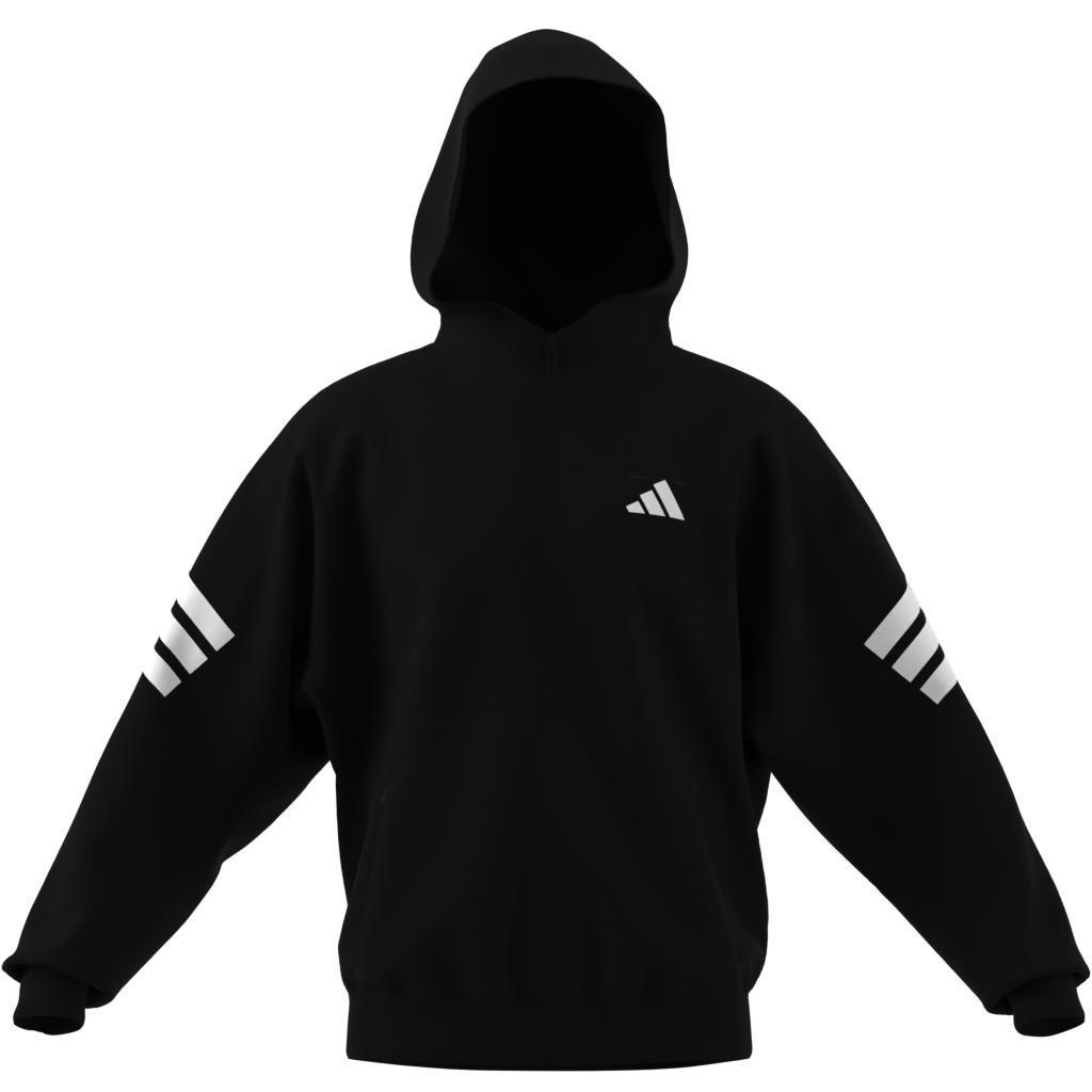 Future Icons 3-Stripes Full-Zip Hoodie, Black, , large image number 4