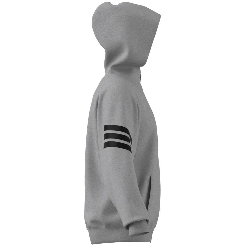 Future Icons 3-Stripes Full-Zip Hoodie, Grey, , large image number 9