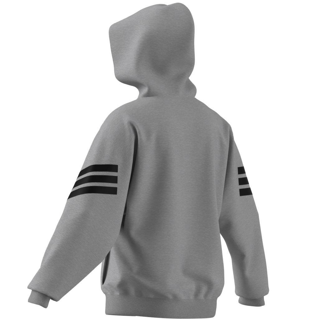 Future Icons 3-Stripes Full-Zip Hoodie, Grey, , large image number 10