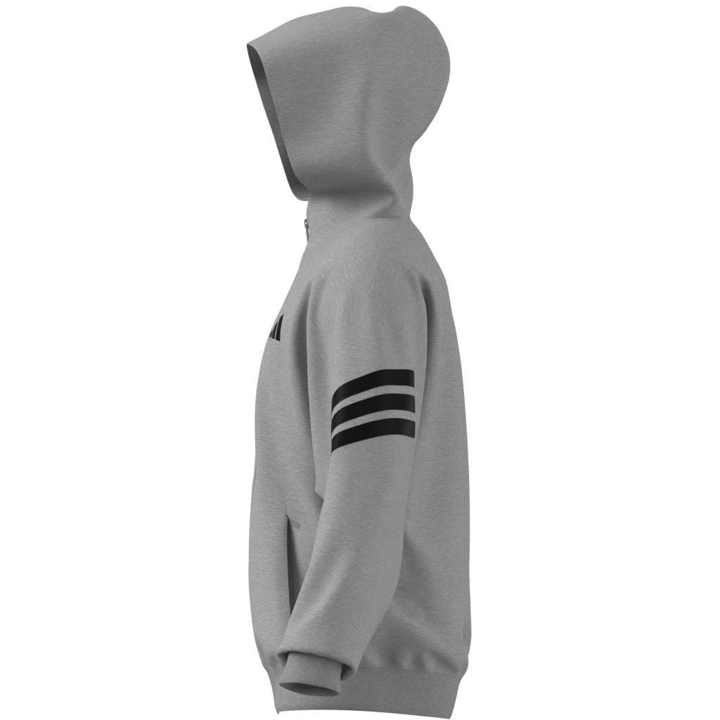 Future Icons 3-Stripes Full-Zip Hoodie, Grey, , large image number 11