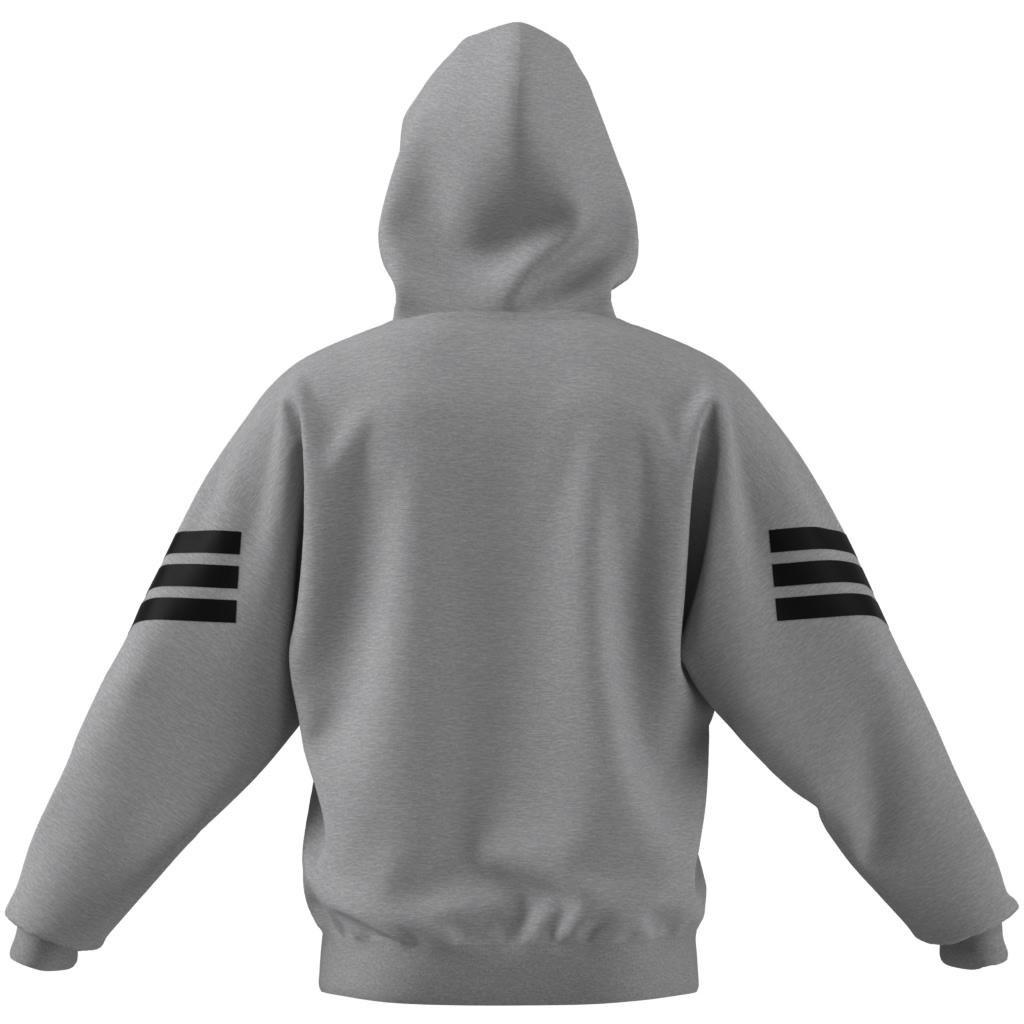Future Icons 3-Stripes Full-Zip Hoodie, Grey, , large image number 12