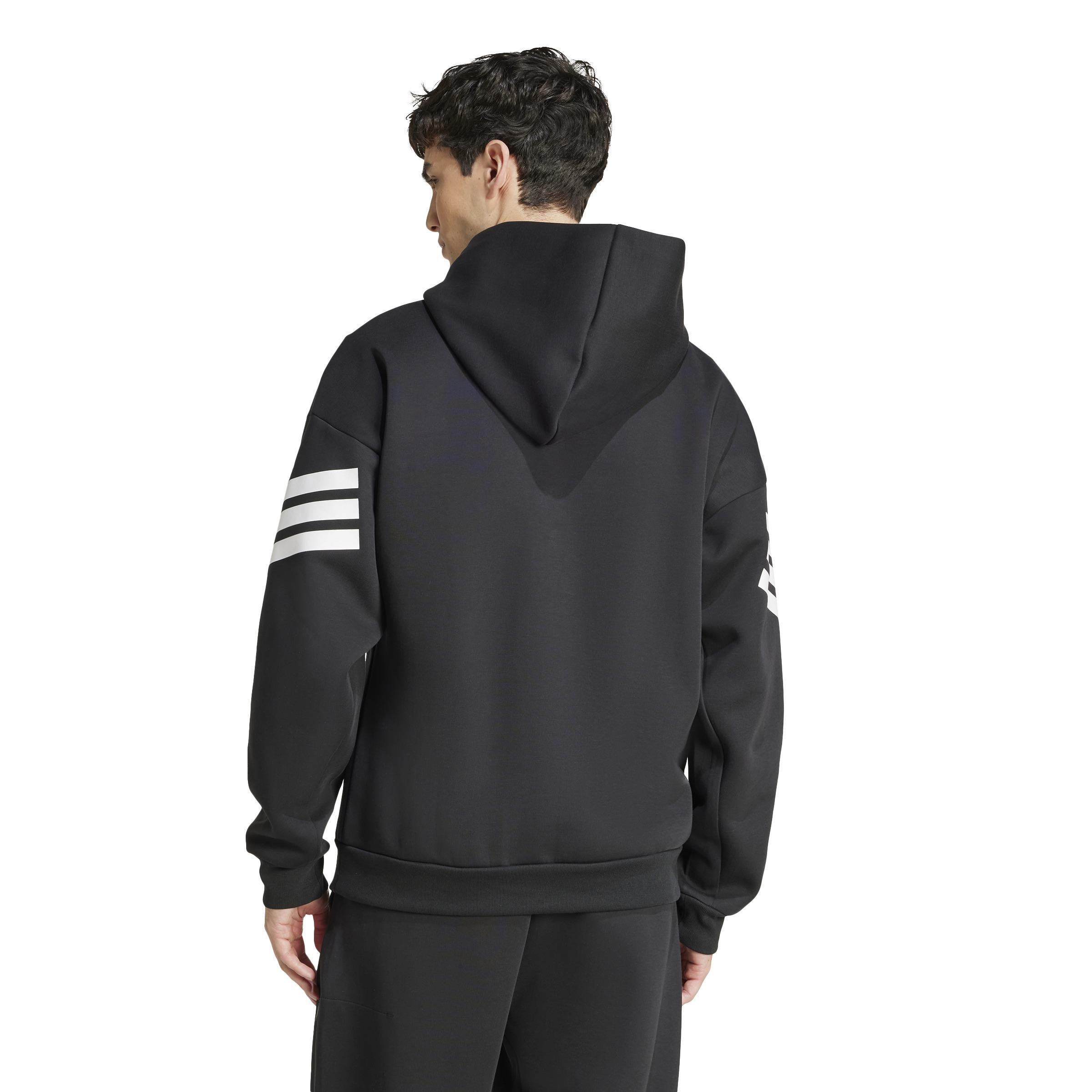 Future Icons 3-Stripes Hoodie, Black, , large image number 1