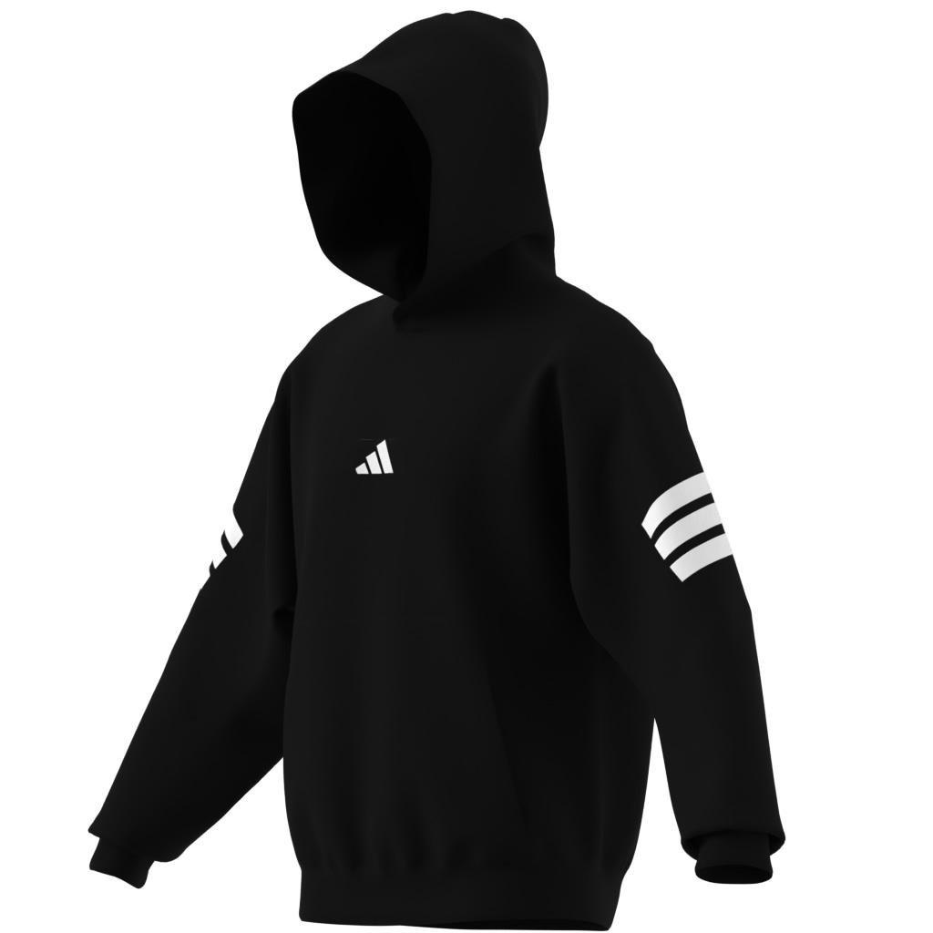 Future Icons 3-Stripes Hoodie, Black, , large image number 6