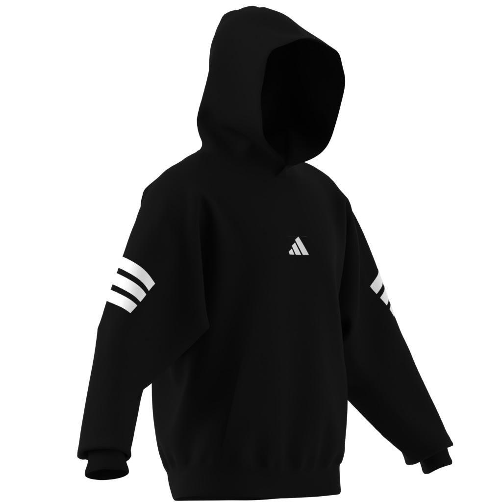 Future Icons 3-Stripes Hoodie, Black, , large image number 10