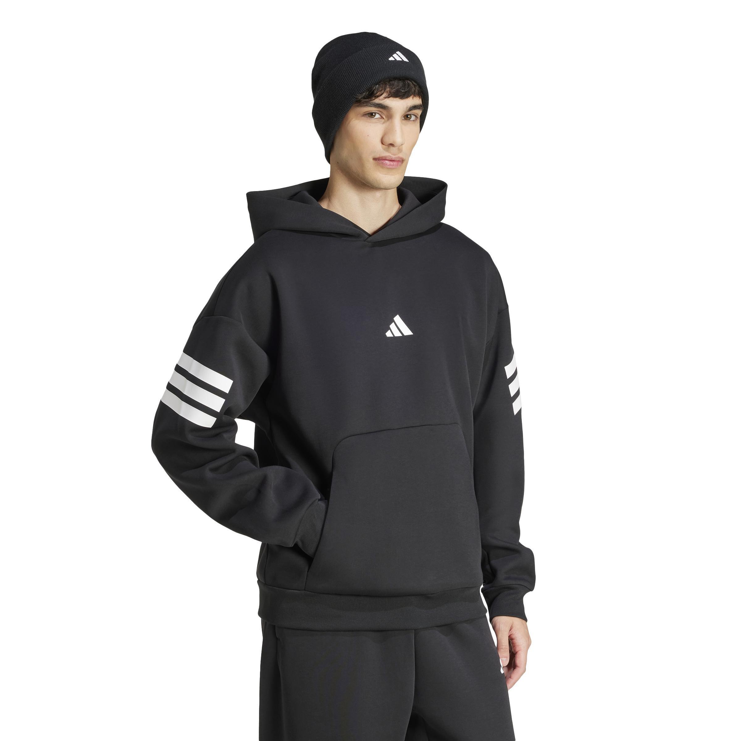 Future Icons 3-Stripes Hoodie, Black, , large image number 13